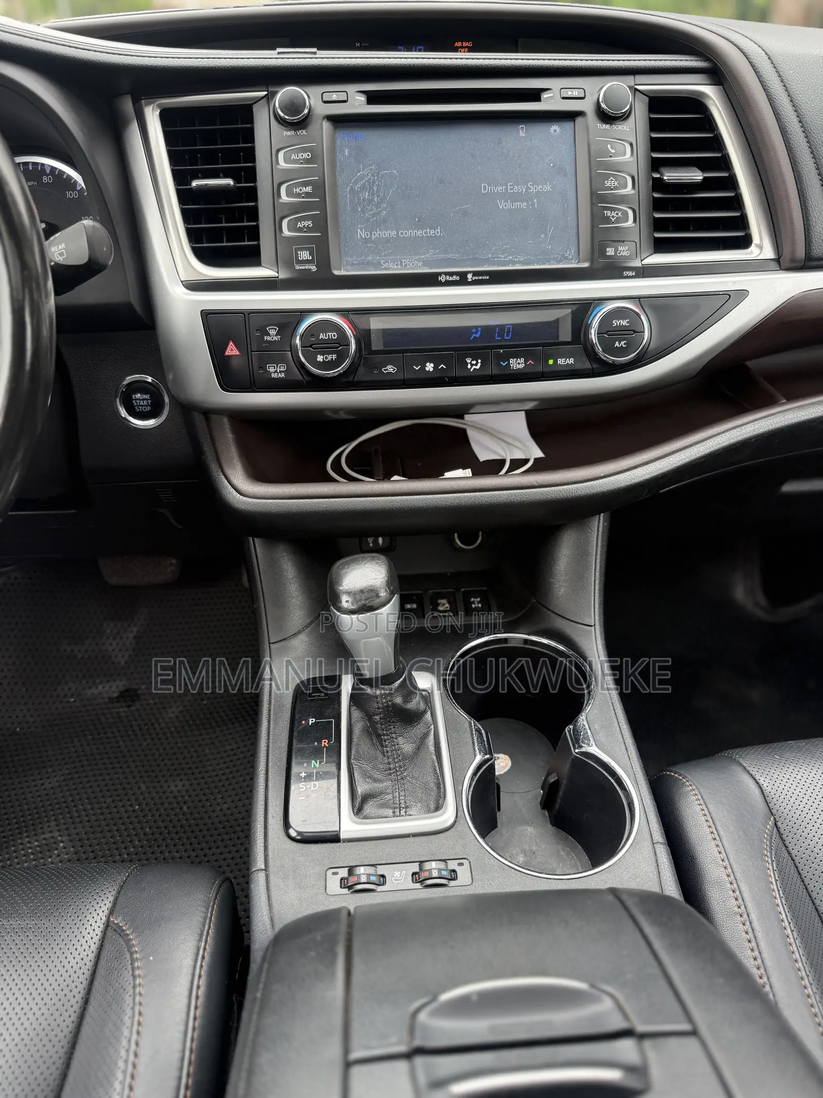 Toyota Highlander Limited 4dr SUV AWD (3.5L 6cyl 6A) 2014 Brown
