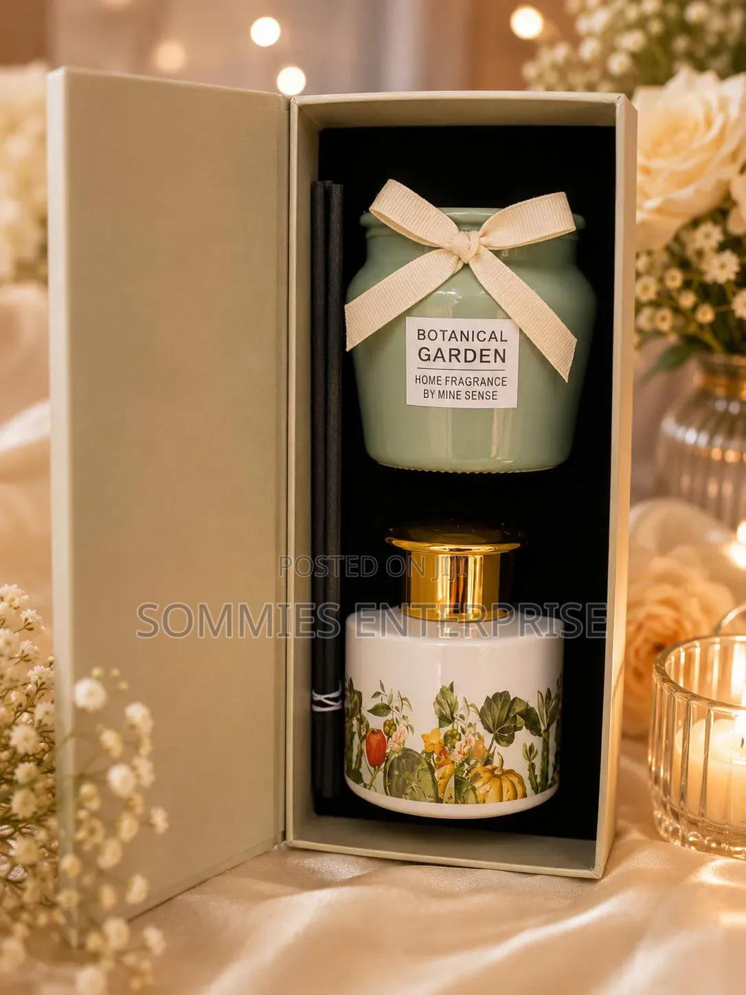 Scented Candles and Reed Diffuser