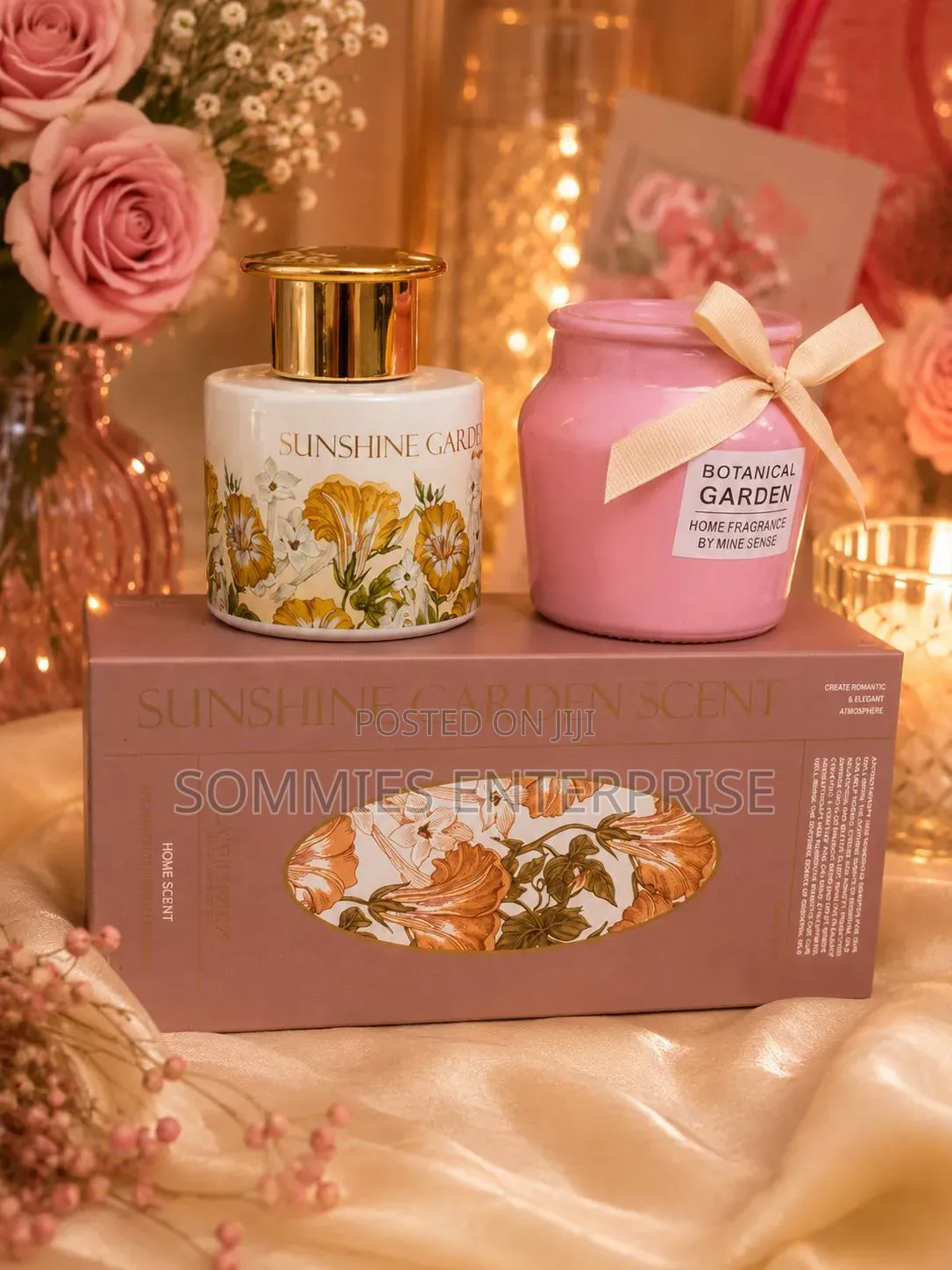 Scented Candles and Reed Diffuser