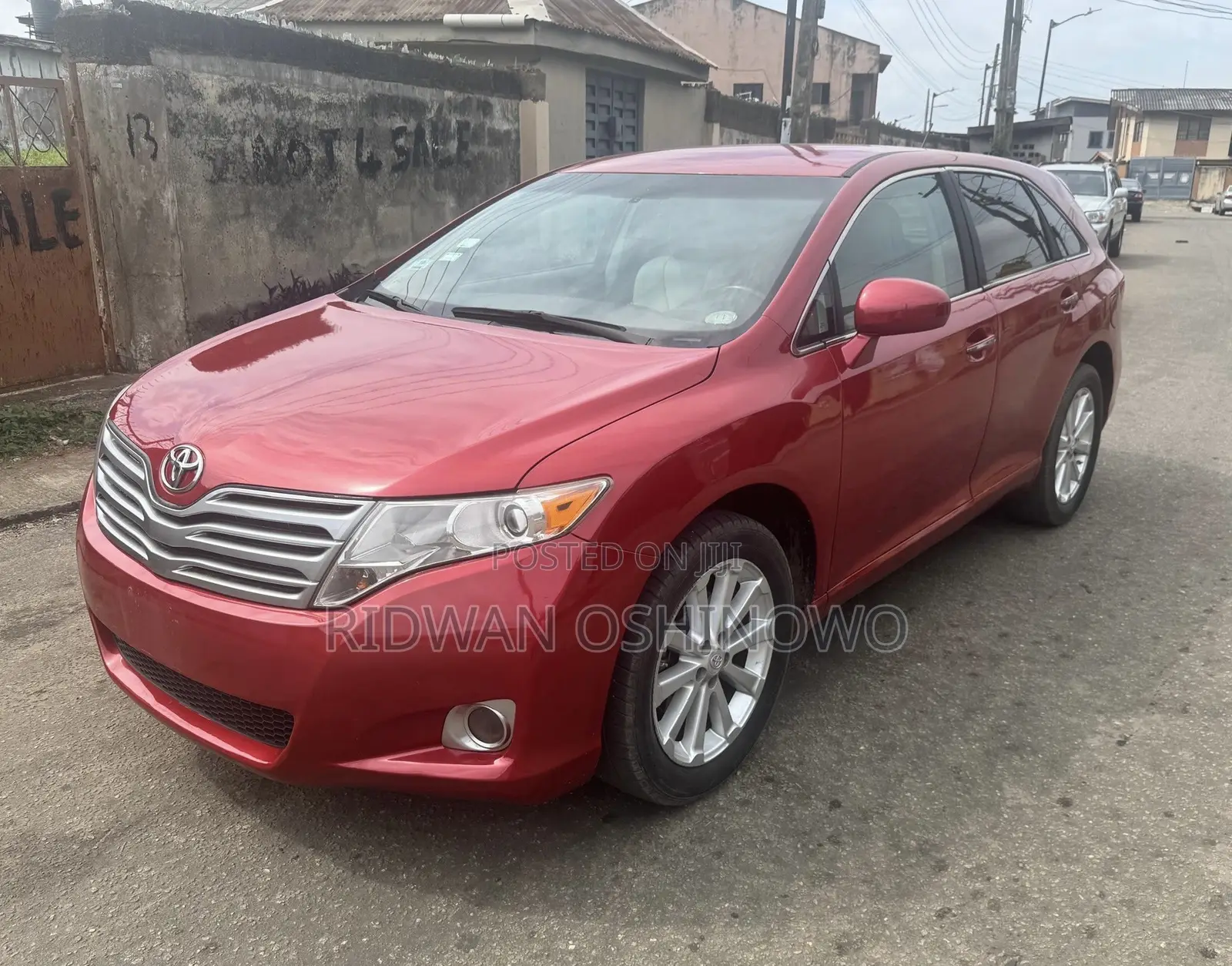 Toyota Venza AWD 2012 Red