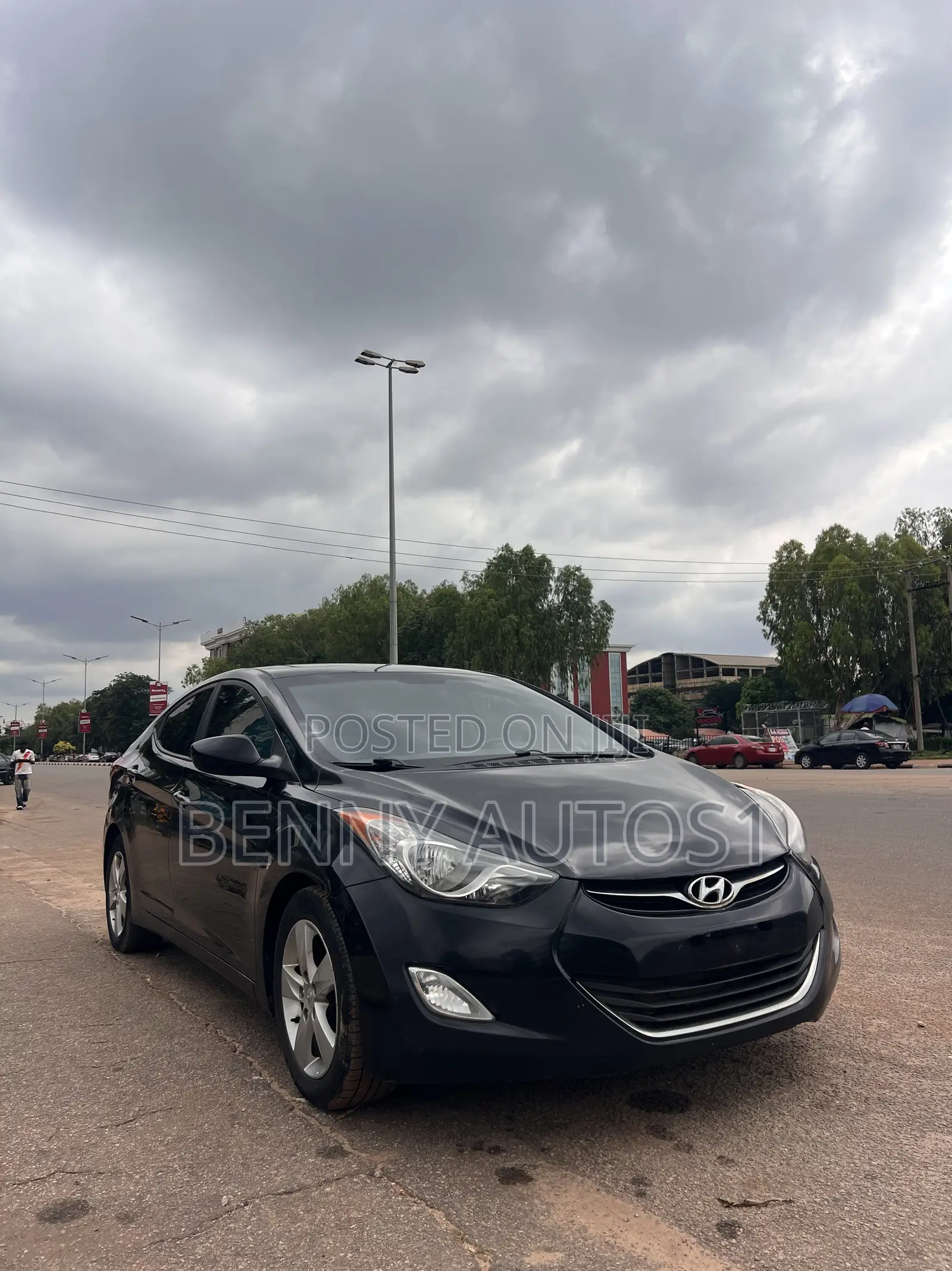 Hyundai Elantra GLS 2011 Black