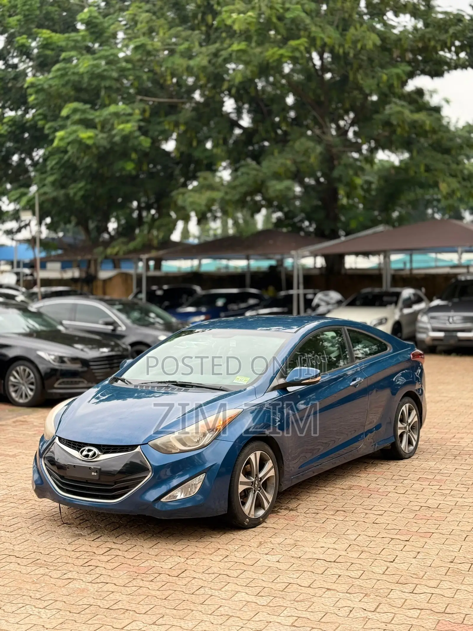 Hyundai Elantra 2014 Blue