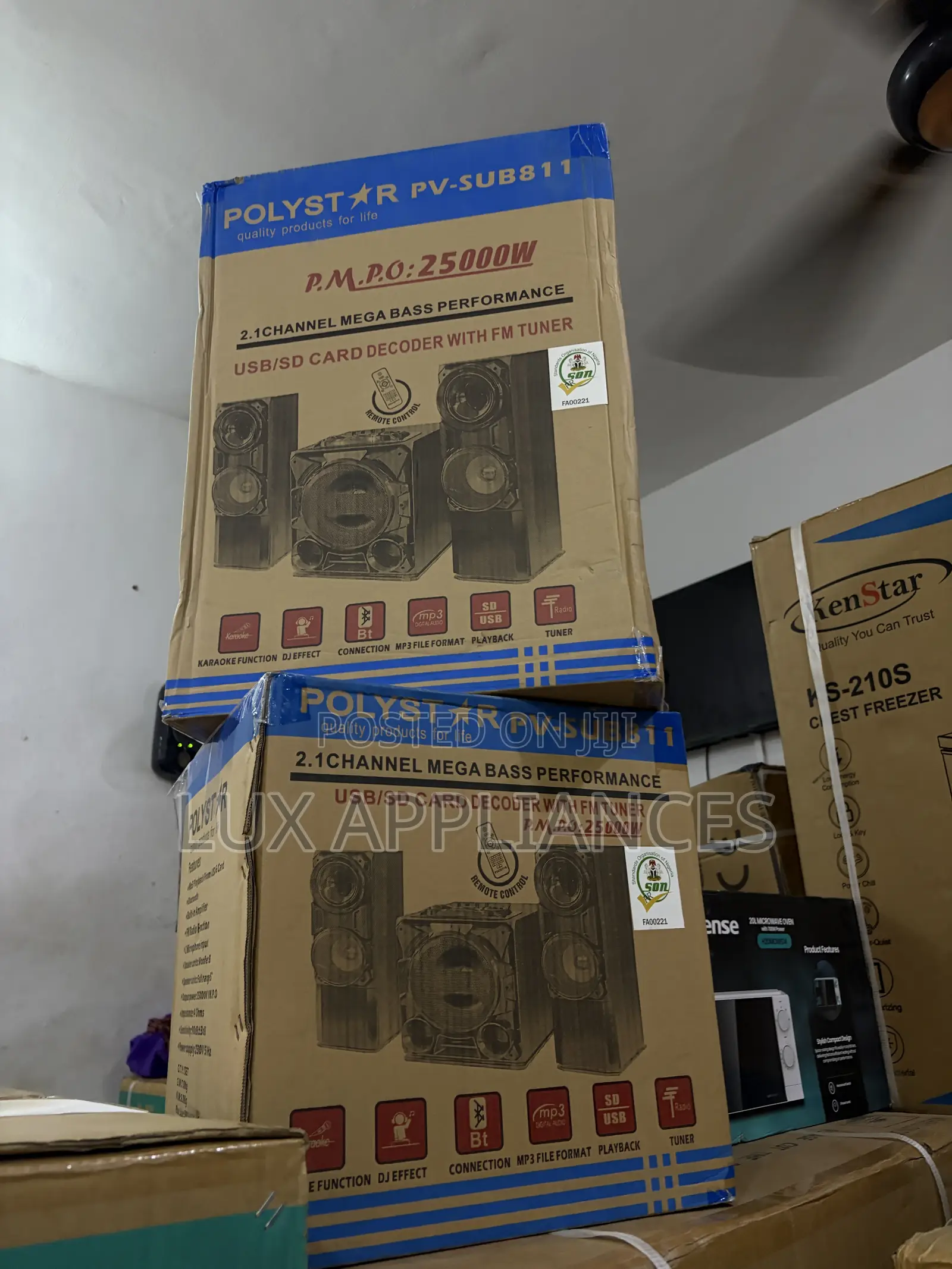 Polystar PV-SUB811 Bluetooth Party Sound System