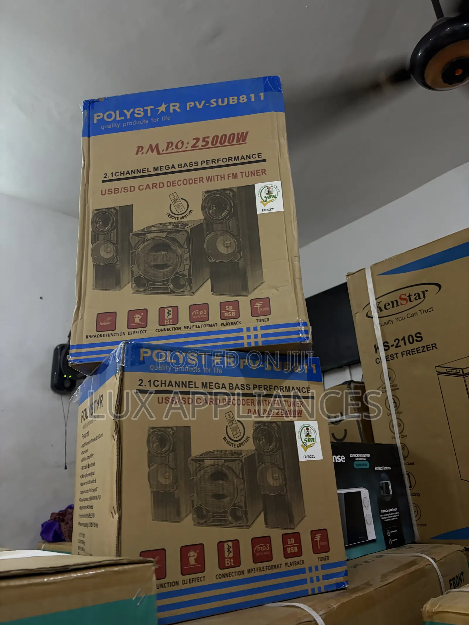 Polystar PV-SUB811 Bluetooth Party Sound System