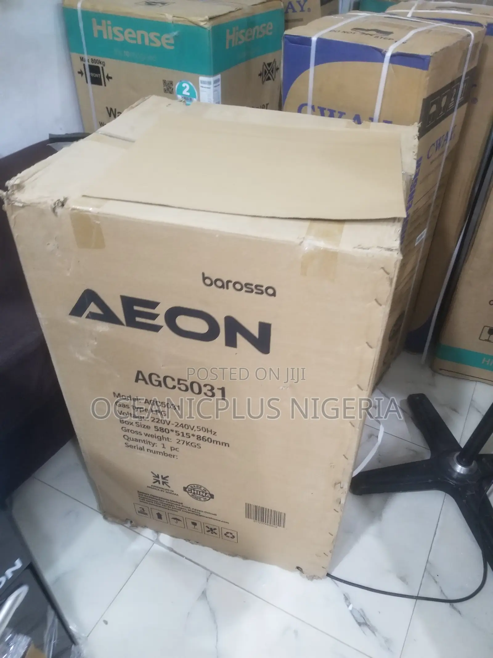 AEON AGC5031 3+1 Burner Gas Cooker