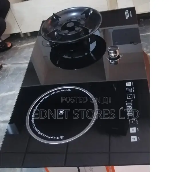 Phiima 1 Zone by 1 Zone Flip Up cookerTop Kitchen Hob Tempered Glass