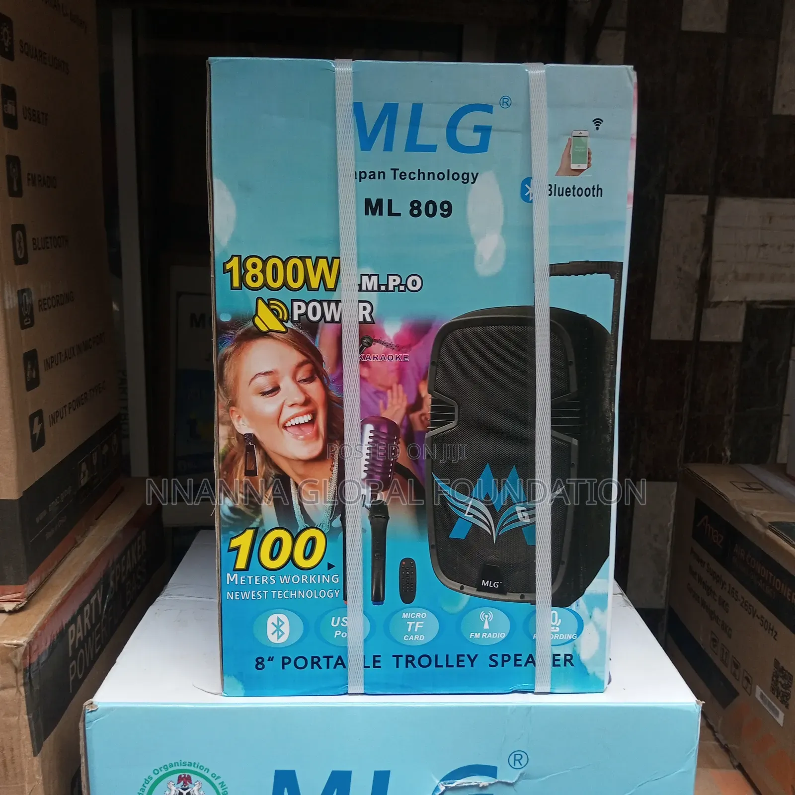 MLG Ml809 8" Pa System