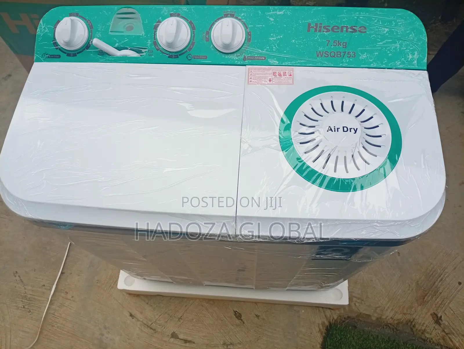 Hisense 7.5kg Washing Machine – Powerful Laundry Care at Home