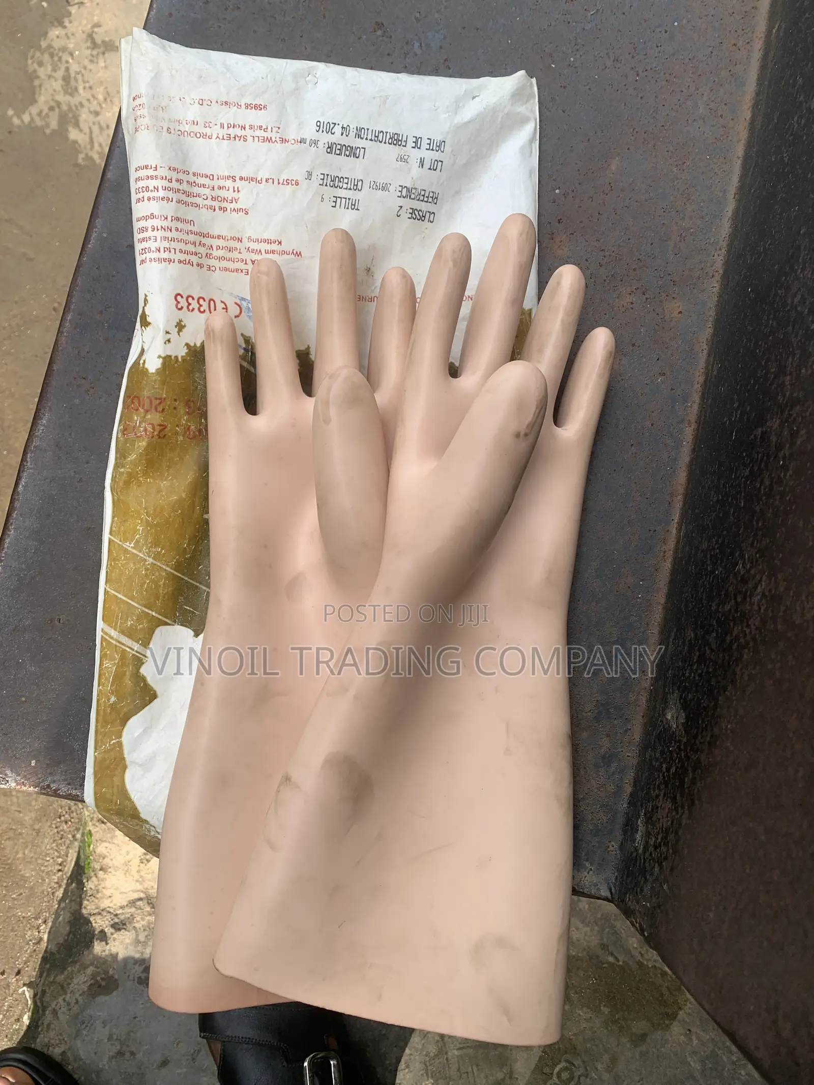 PVC Chemical Gloves 🧤🔴