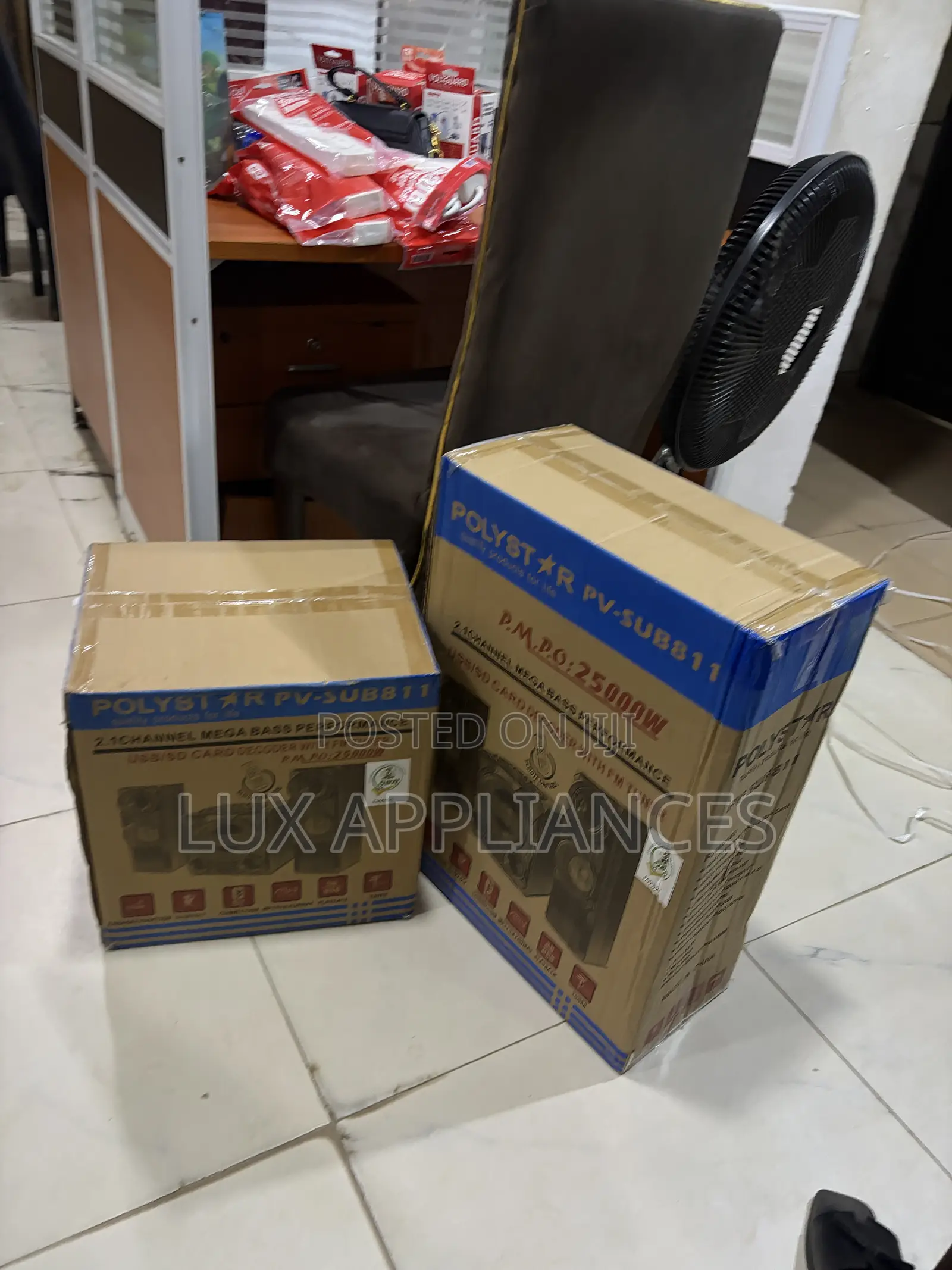 Polystar PV-SUB811 2.1 Channel Cinema Sound System