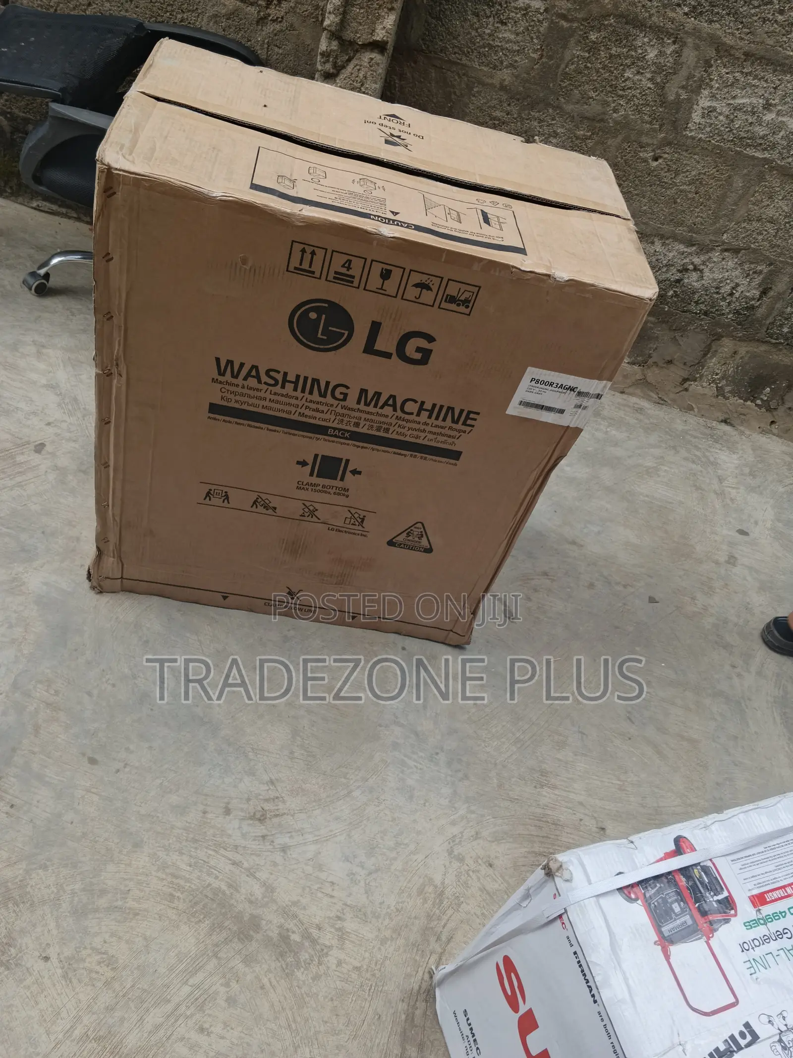 LG P800R3AGNC Manual Washing Machine