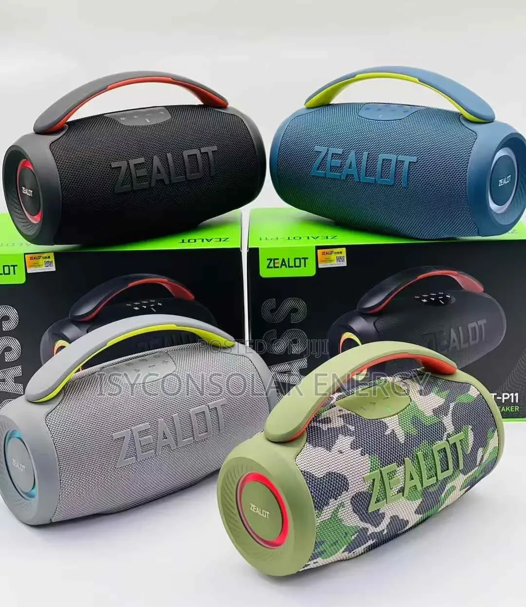 P11 Zealot Bass Wireless Speaker