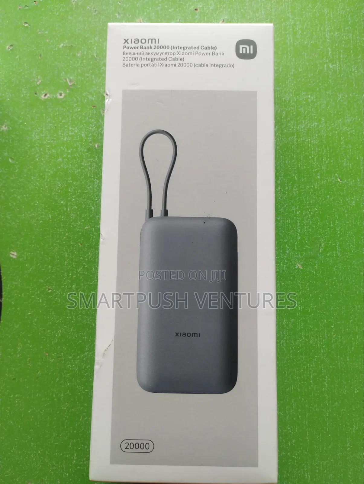 Xiaomi 20,000mah Powerbank (Integrated Cable)