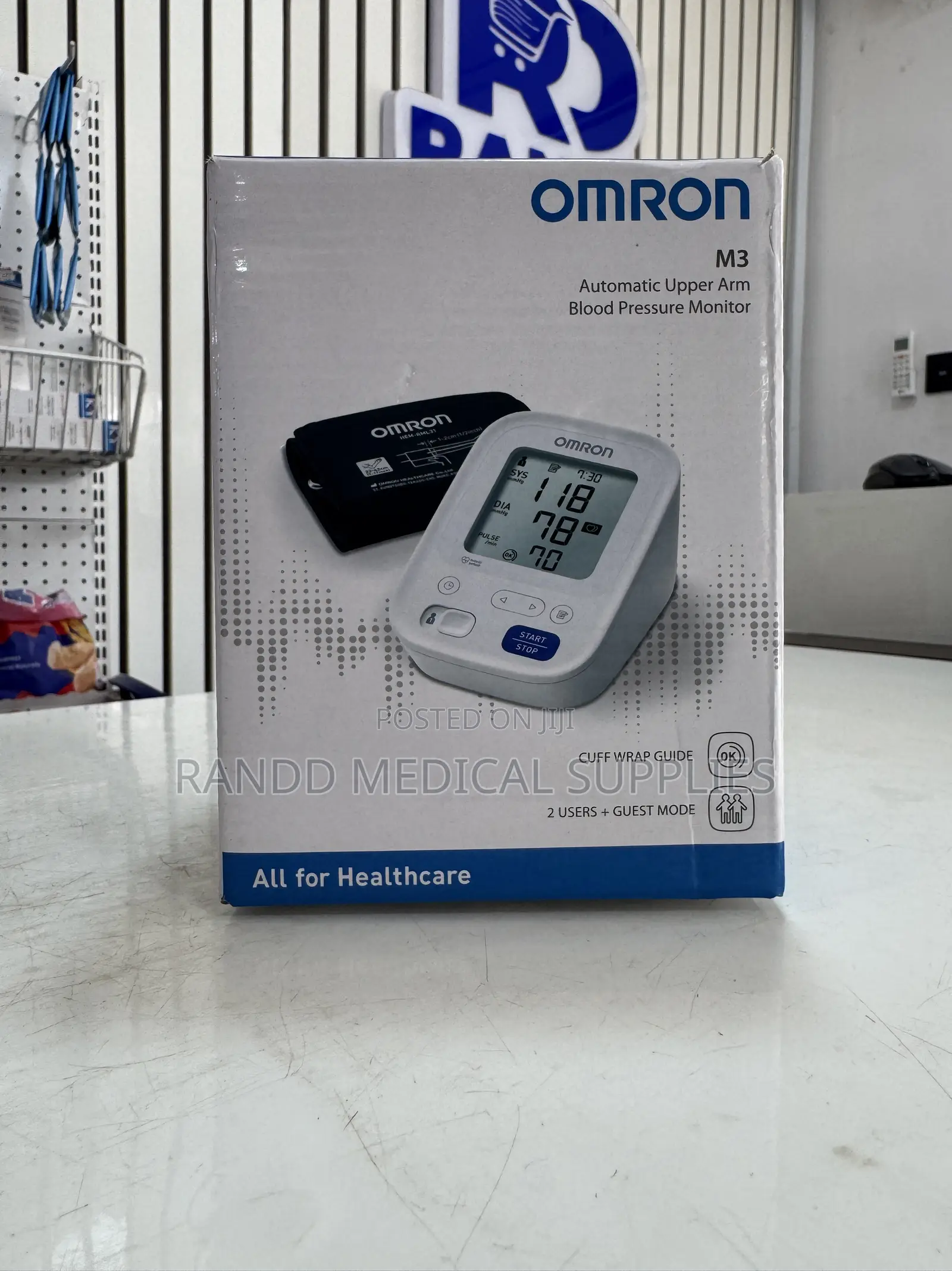 OMRON M3 Automatic Upper Arm Blood Pressure Monitor