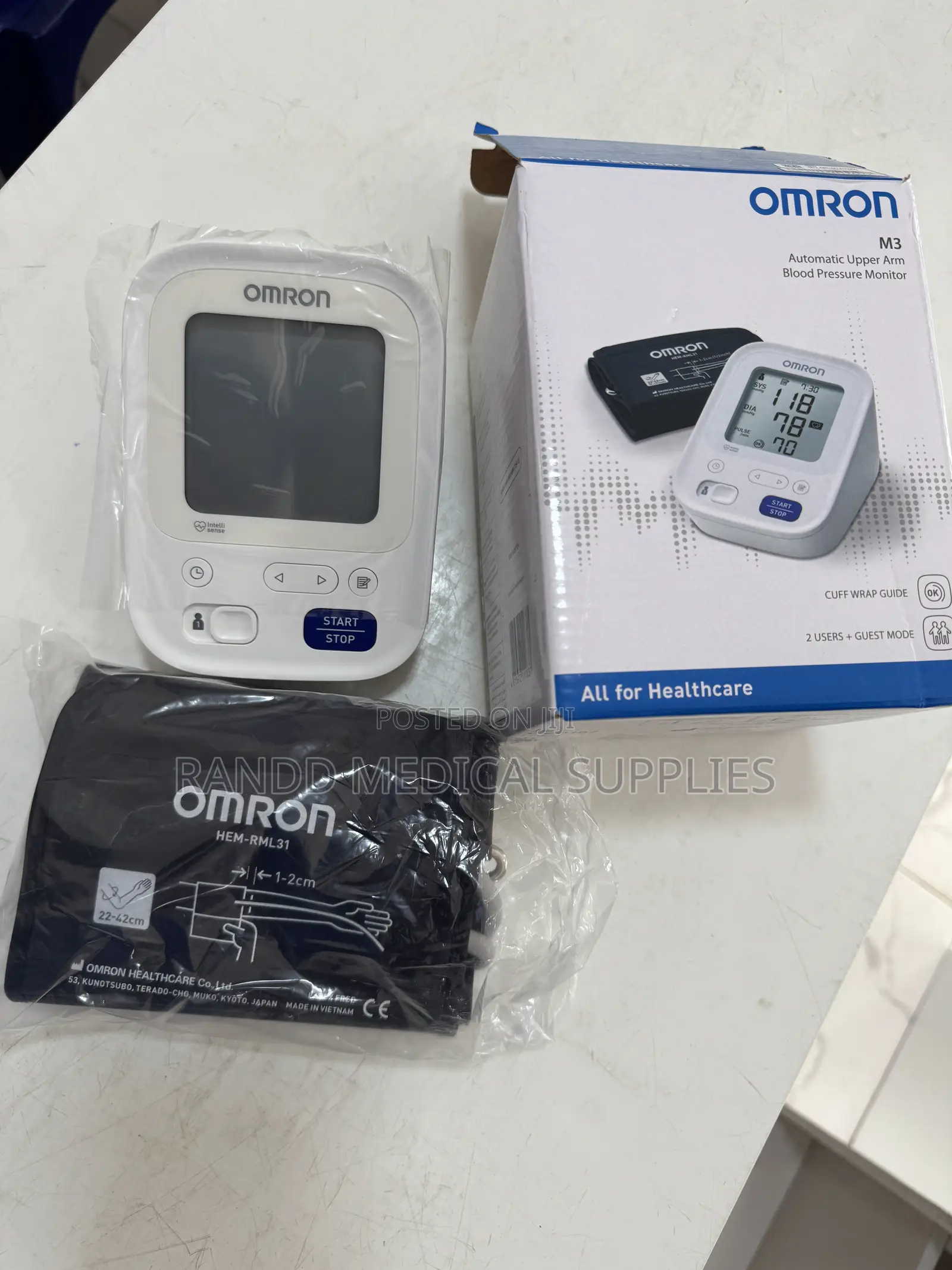 OMRON M3 Automatic Upper Arm Blood Pressure Monitor