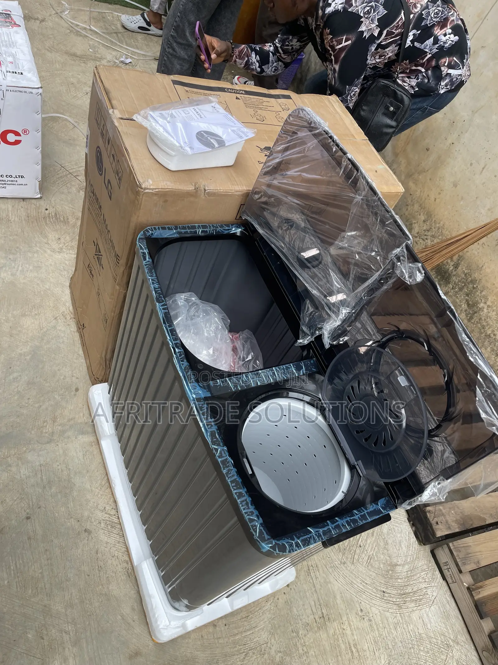 LG 8kg Twin Tub Wash & Spin Power