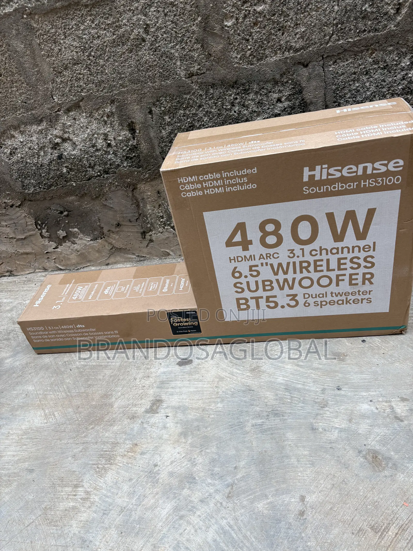 Hisense HS3100 480W Entertainment Sound System