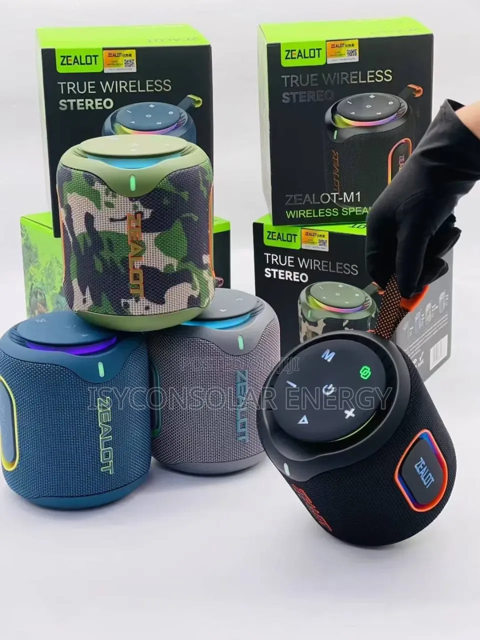 M1 Zealot Stereo Wireless Speaker