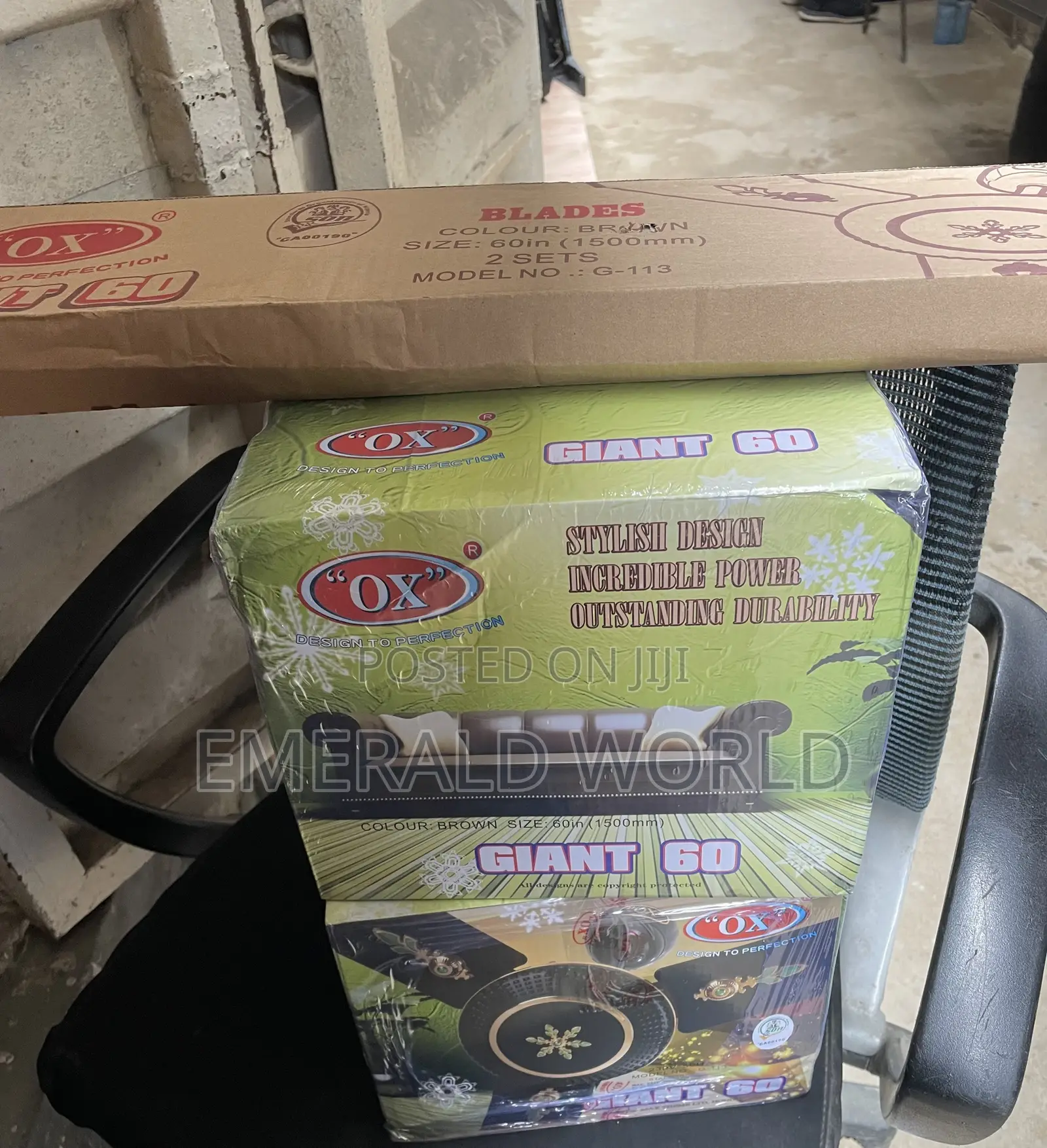 OX 60” Ceiling Fan