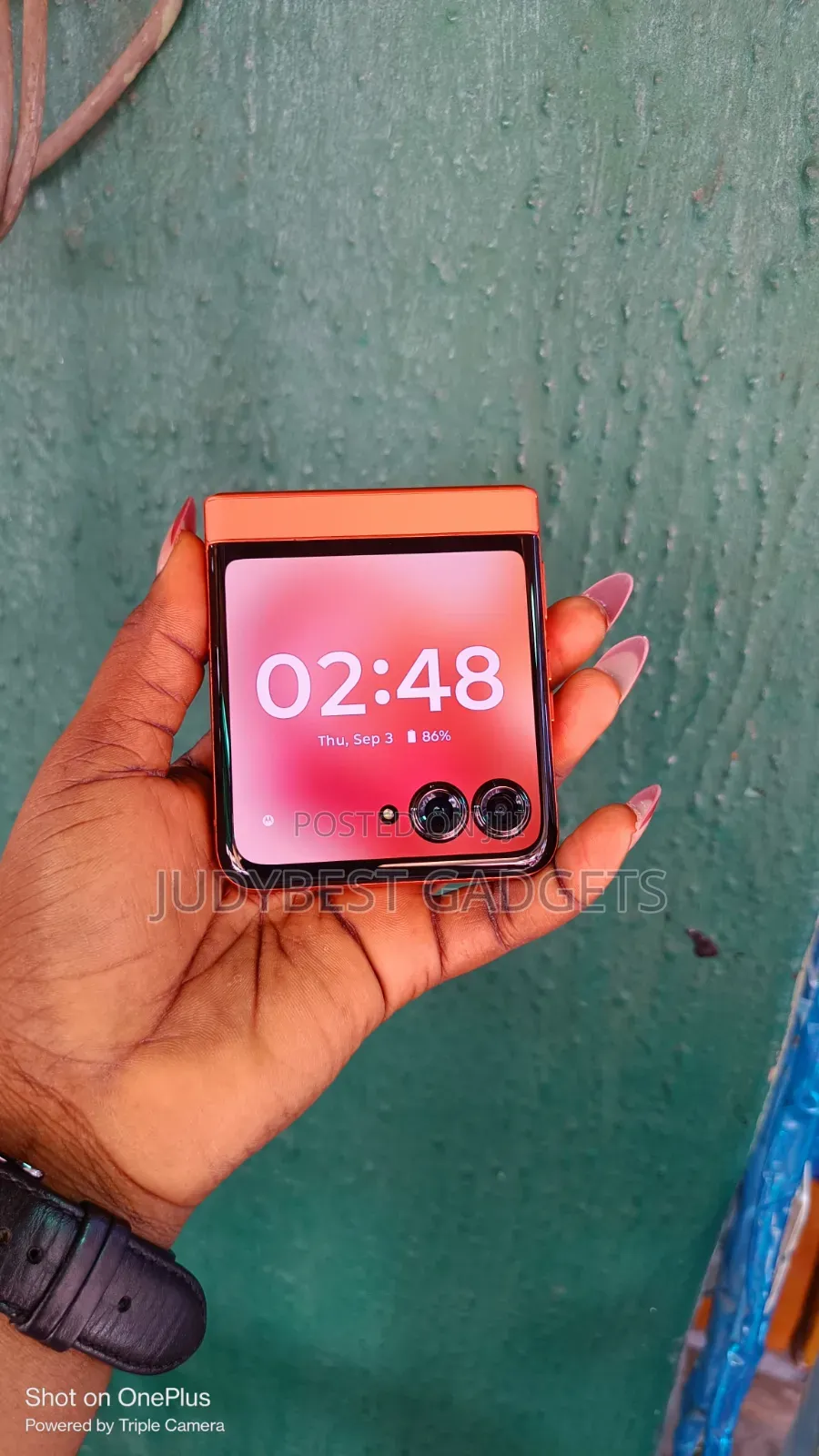 Motorola Razr 2024 256 GB Orange