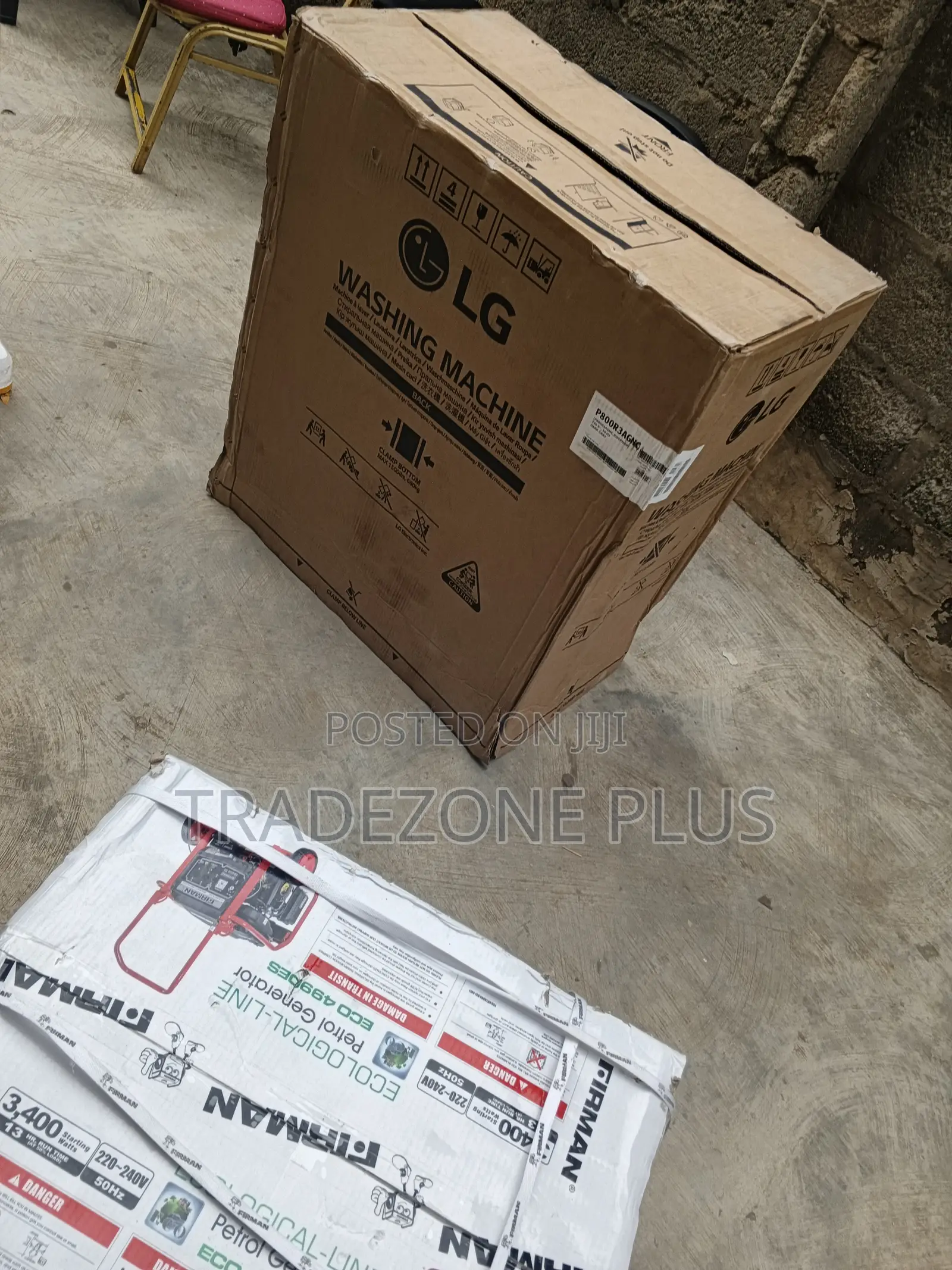 LG P800R3AGNC 8kg Home Washing Machine