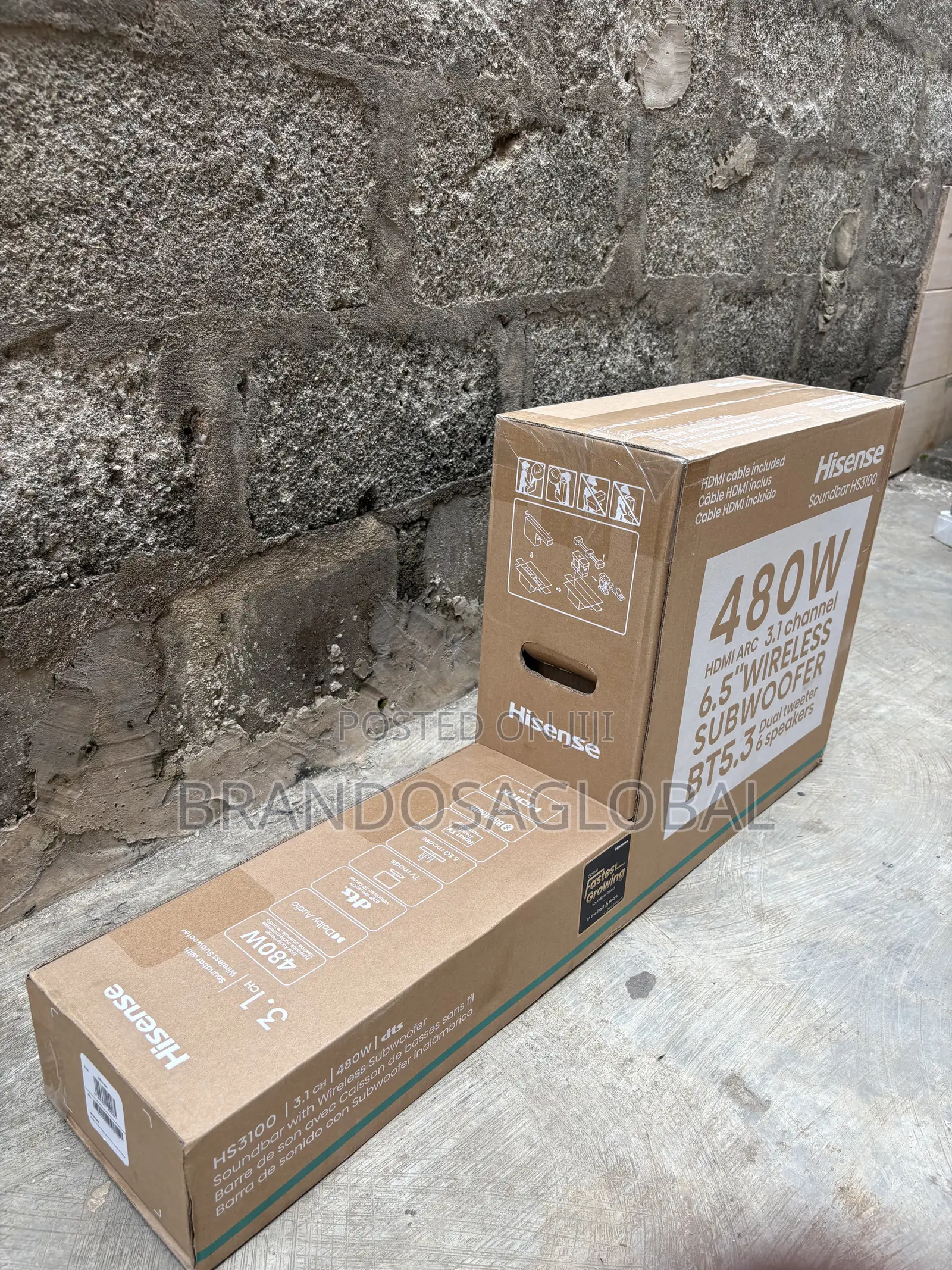 Hisense HS3100 480W Home Audio Speaker