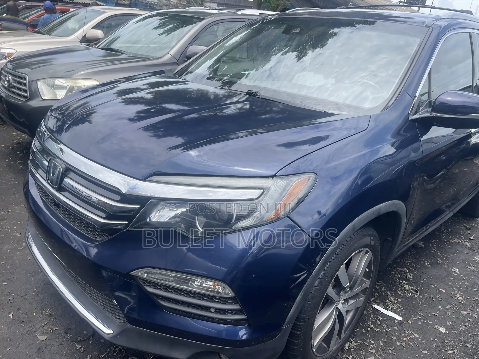 Honda Pilot Touring 4dr SUV 4WD (3.5L 6cyl 9A) 2017 Blue