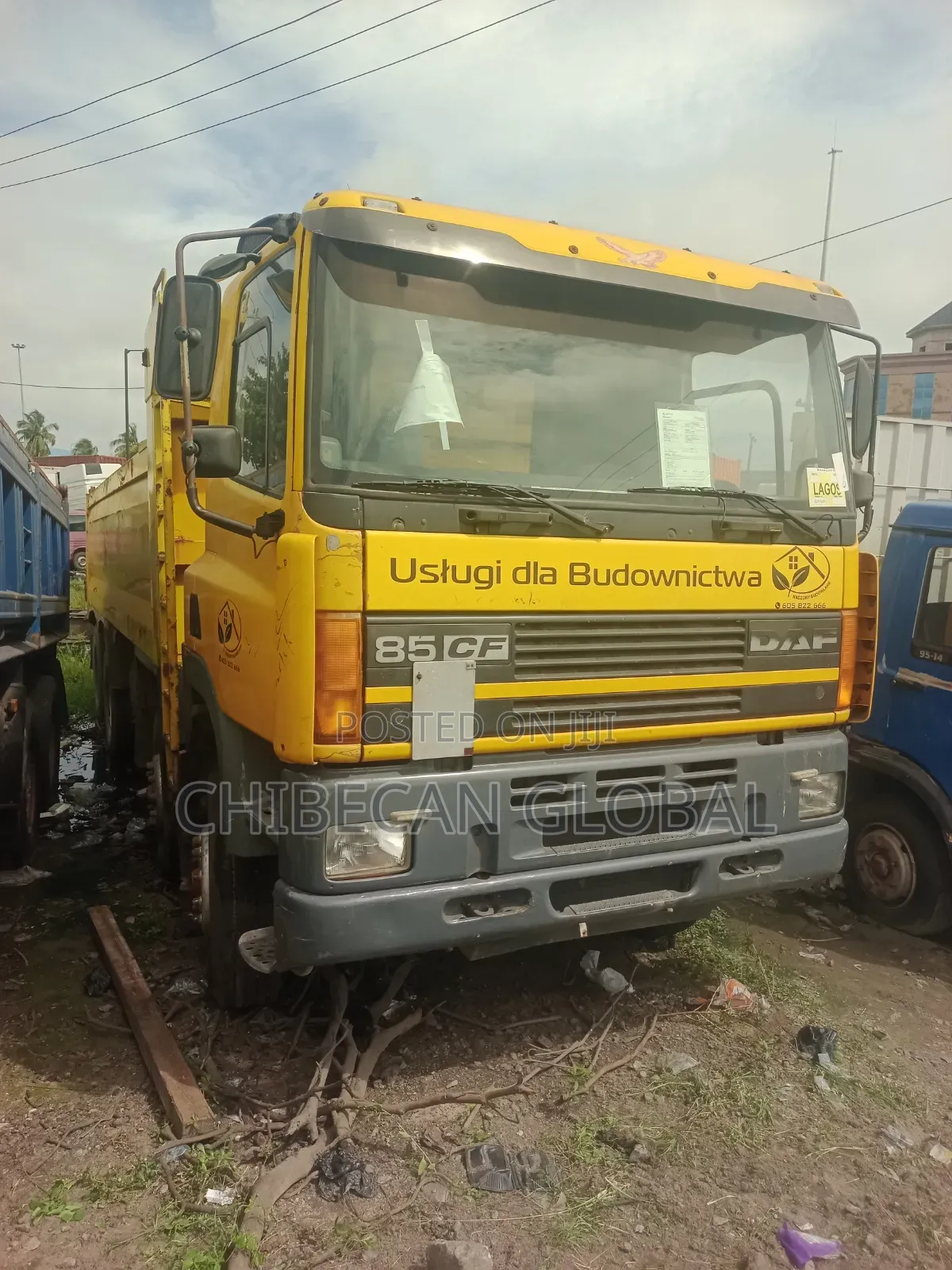 DAF 85 Tipper Truck With 12 Tyres (Foreign Used)