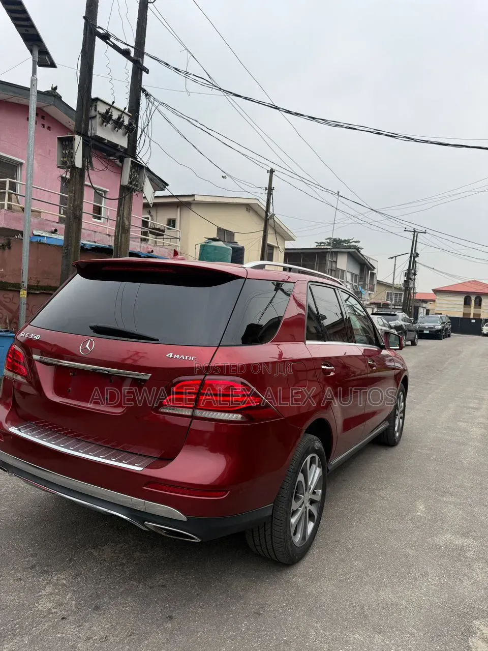 Mercedes-Benz GLE-Class 2016 Burgundy