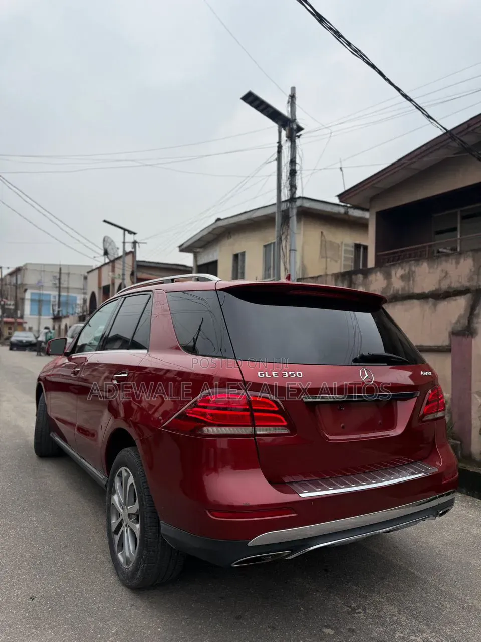 Mercedes-Benz GLE-Class 2016 Burgundy