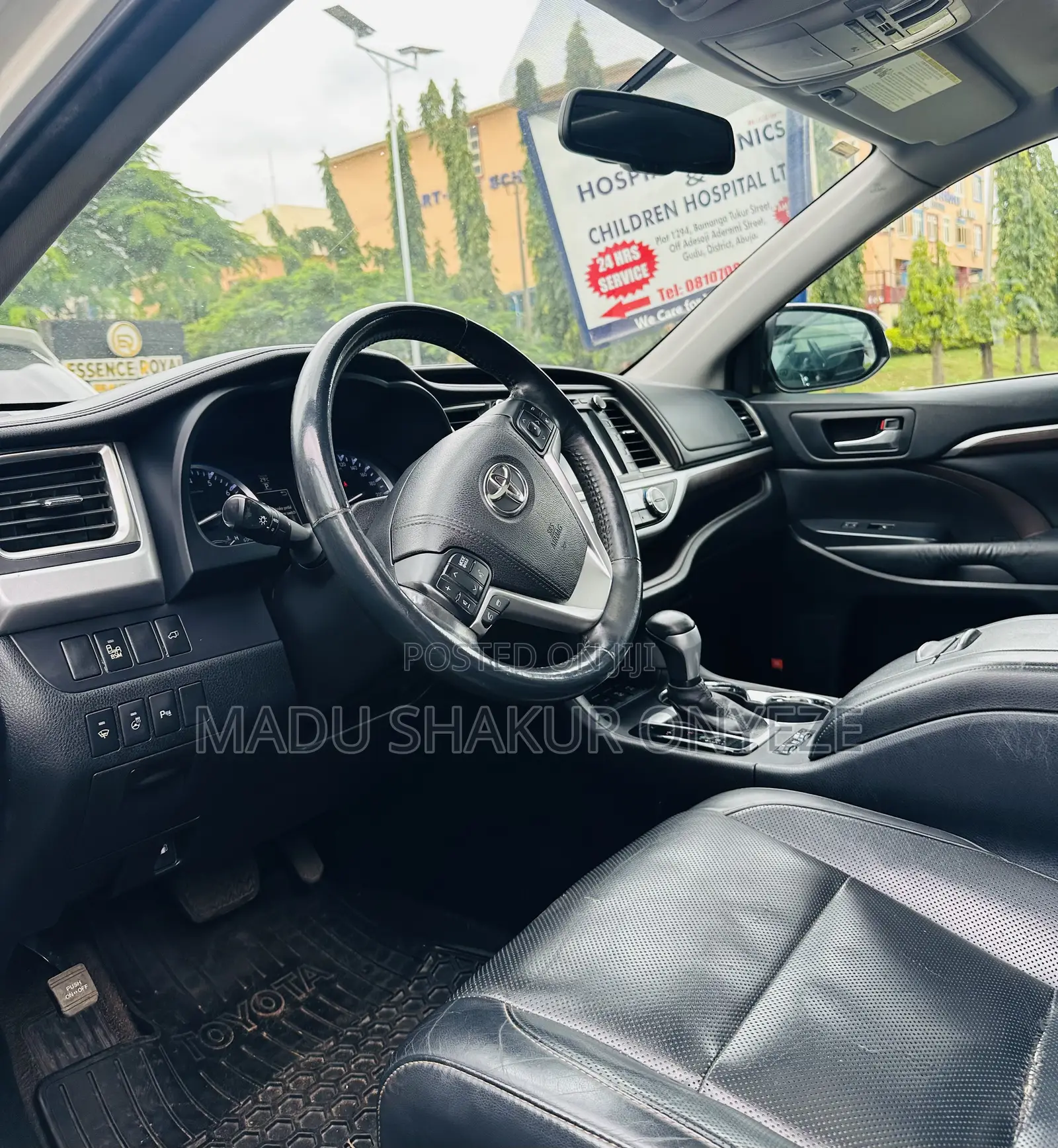 Toyota Highlander Limited V6 4x4 (3.5L 6cyl 6A) 2016 White