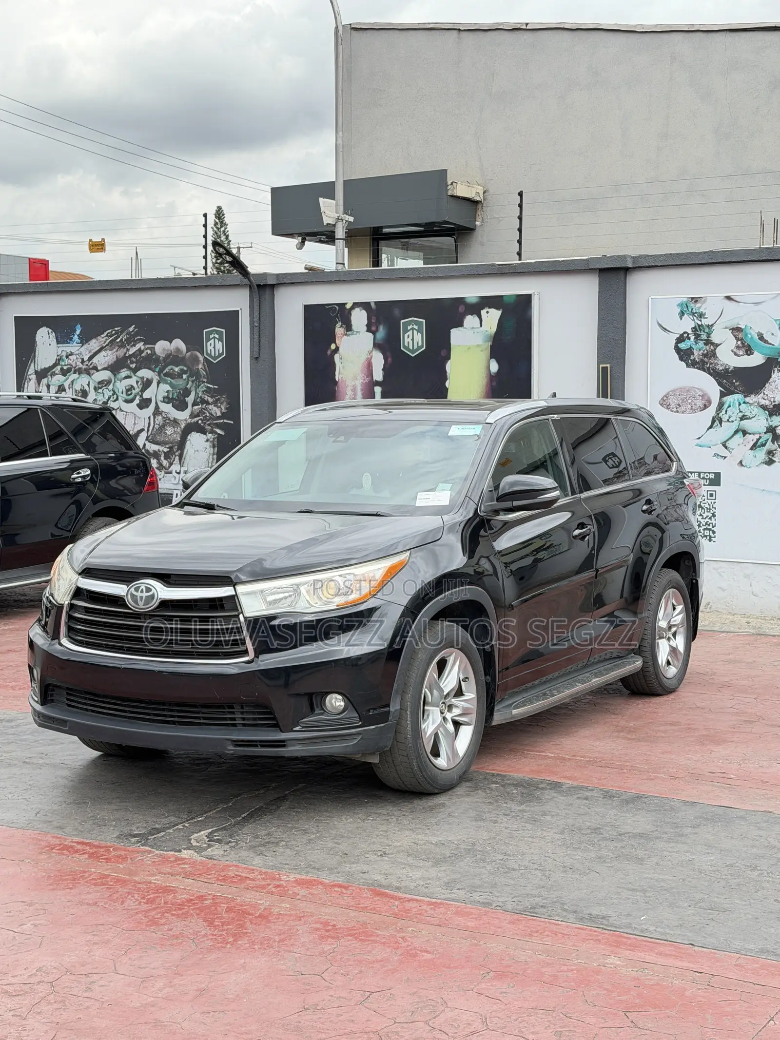 Toyota Highlander Limited V6 4x2 (3.5L 6cyl 6A) 2016 Black