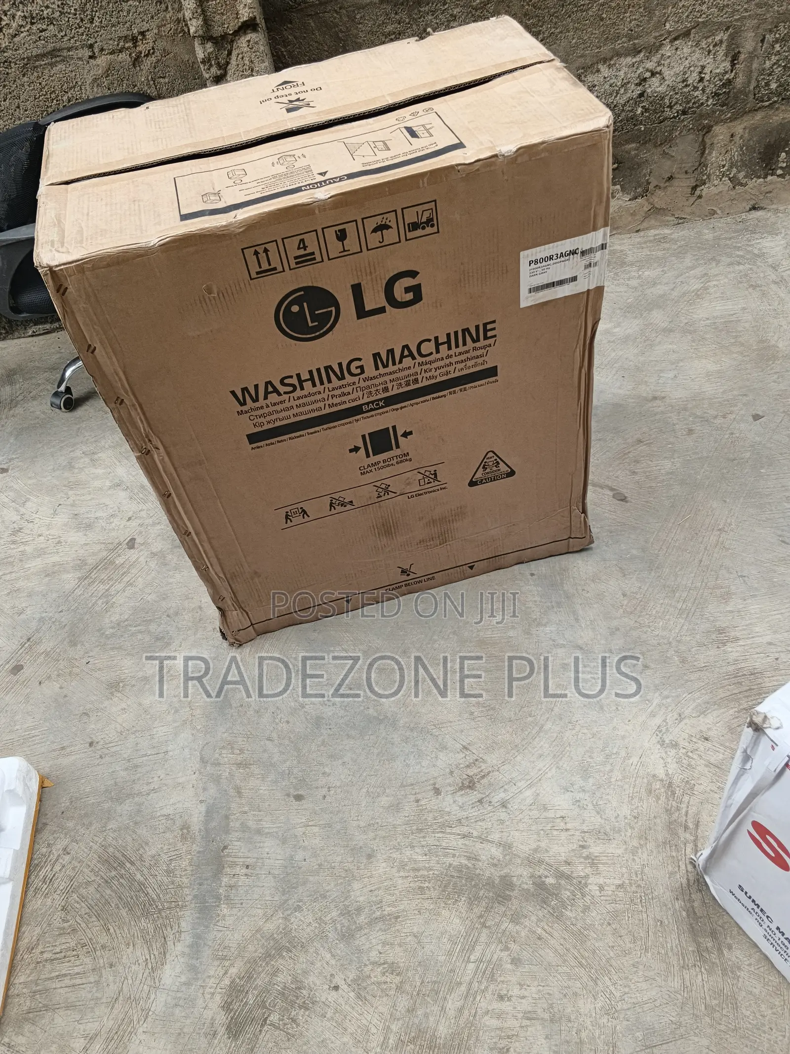 LG 8kg Manual Washing Appliance P800R3AGNC