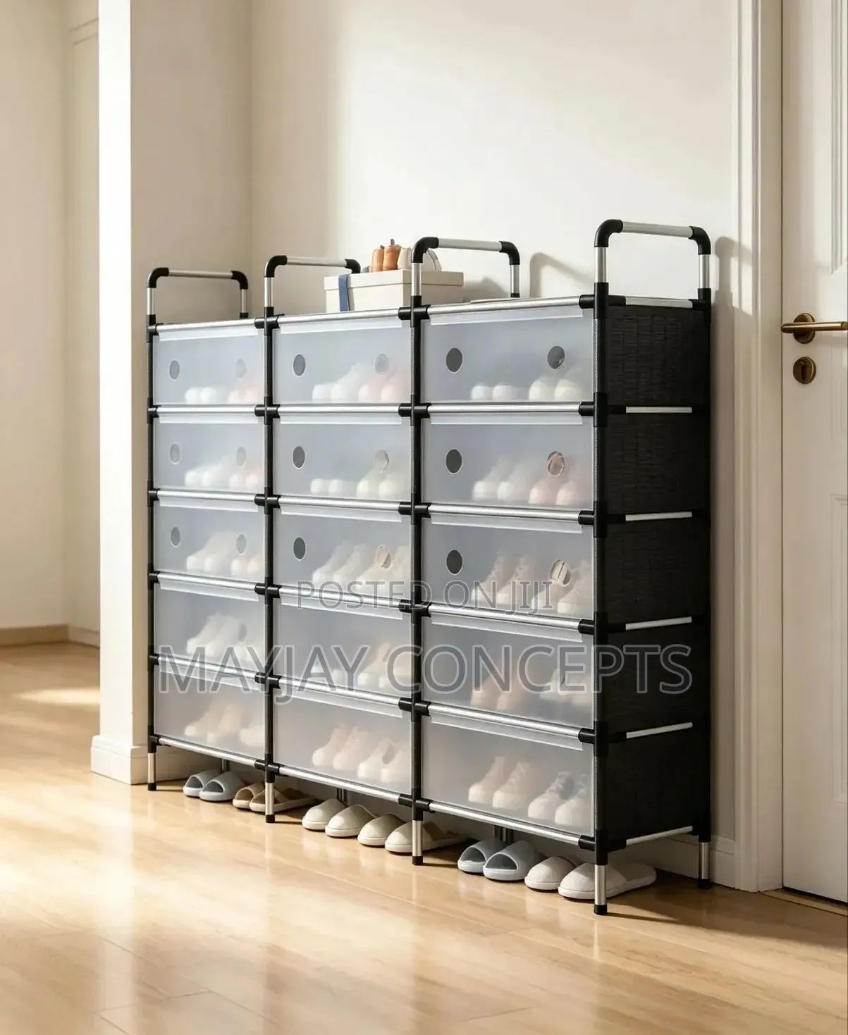 5-Tier Large Shoe Rack Organizer | Heavy-Duty Multi-Layer Storage