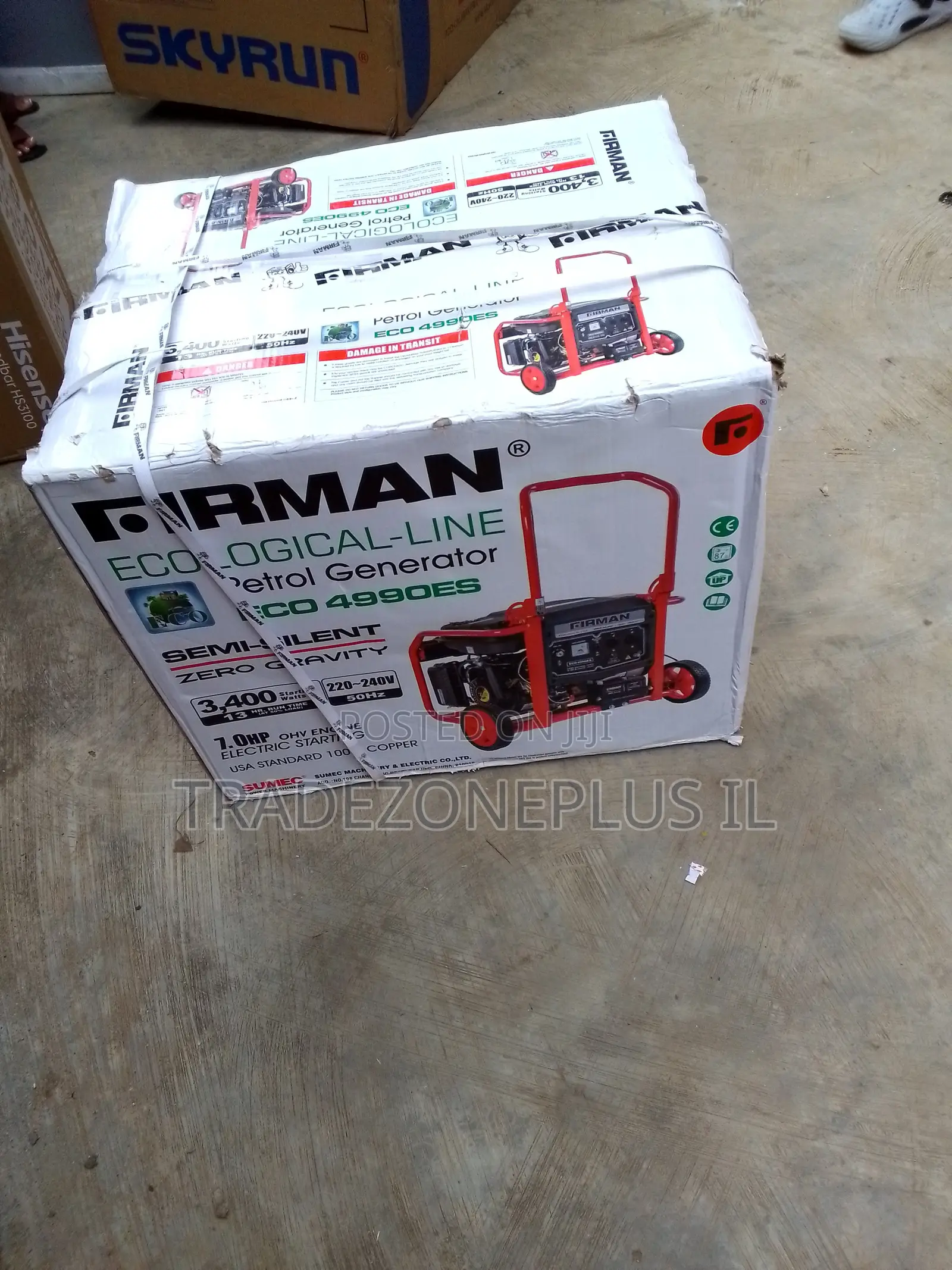 3.4KVA Sumec Firman ECO 4990ES Power Generator