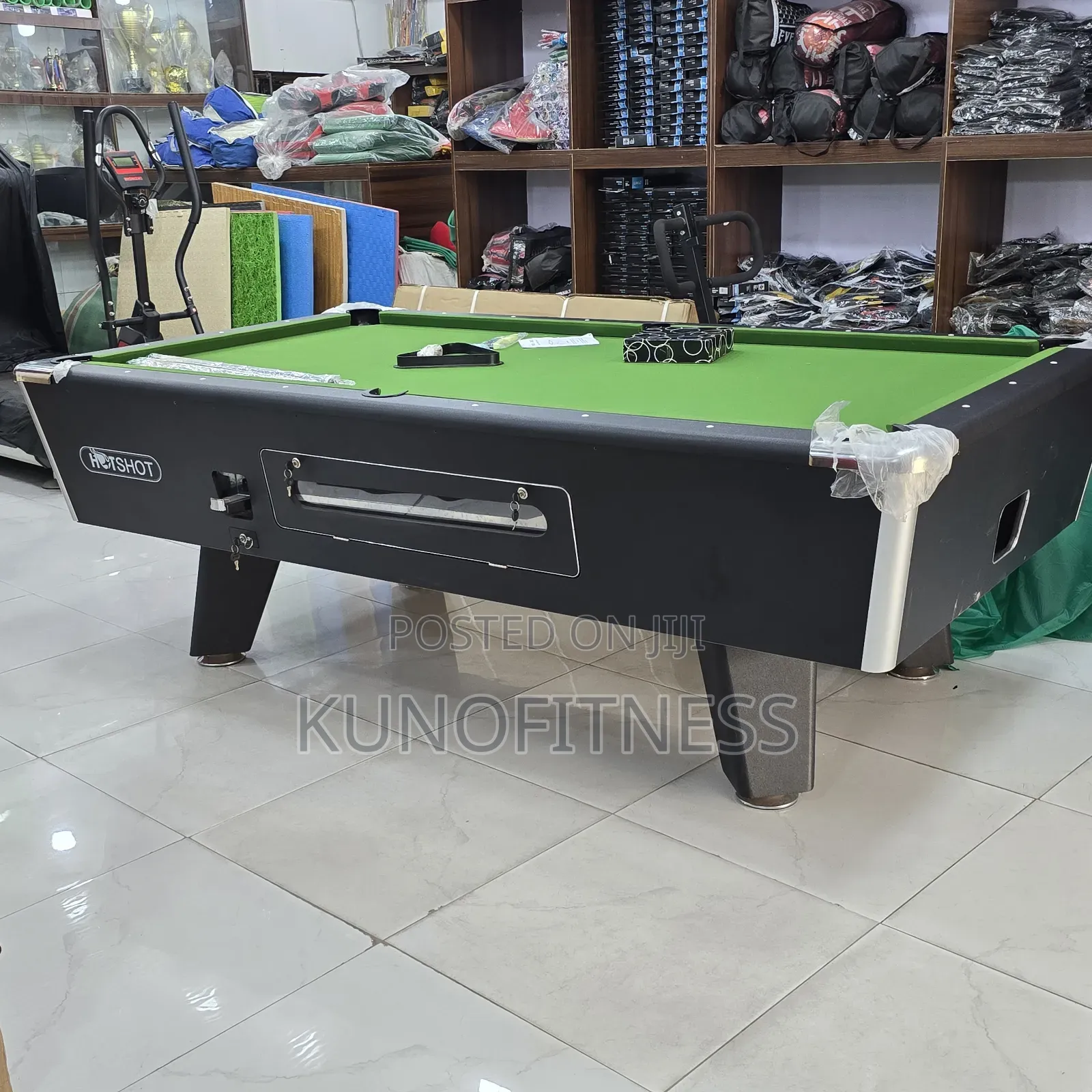 Brand New 7ft/8ft Marble-Top Coin-Operated Pool Snooker Table