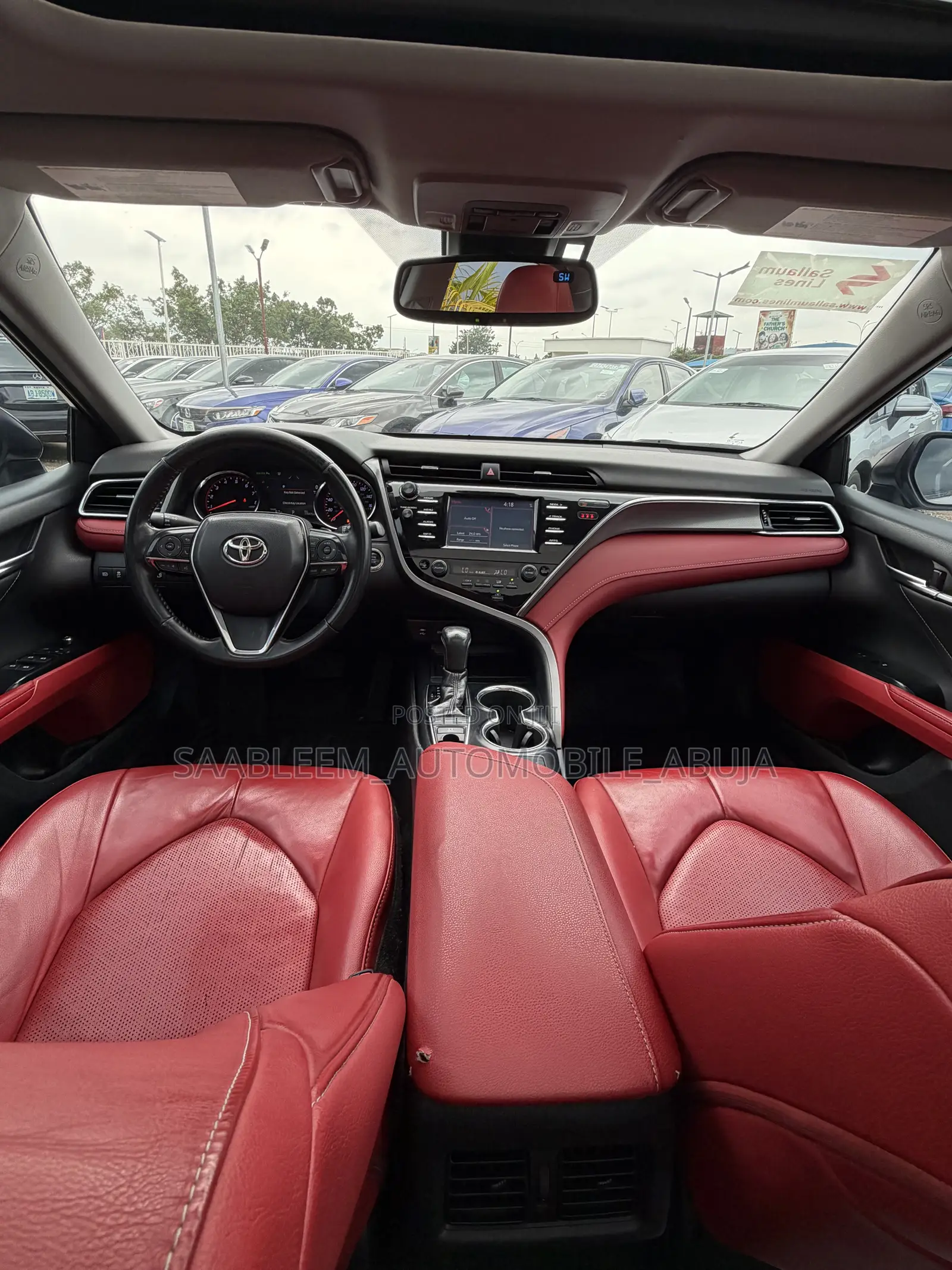 Toyota Camry XSE (2.5L 4cyl 8A) 2019 White