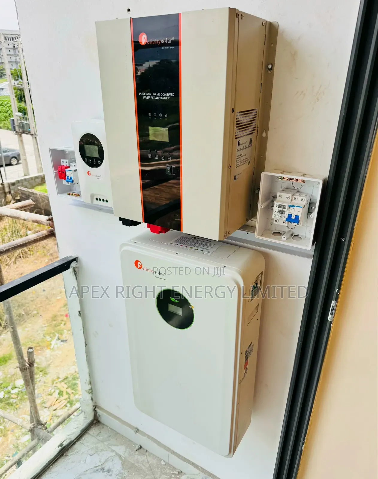 7.5kva Felicity Inverter+10kwh Felicity Lithium+650w BiFecial Panel X8