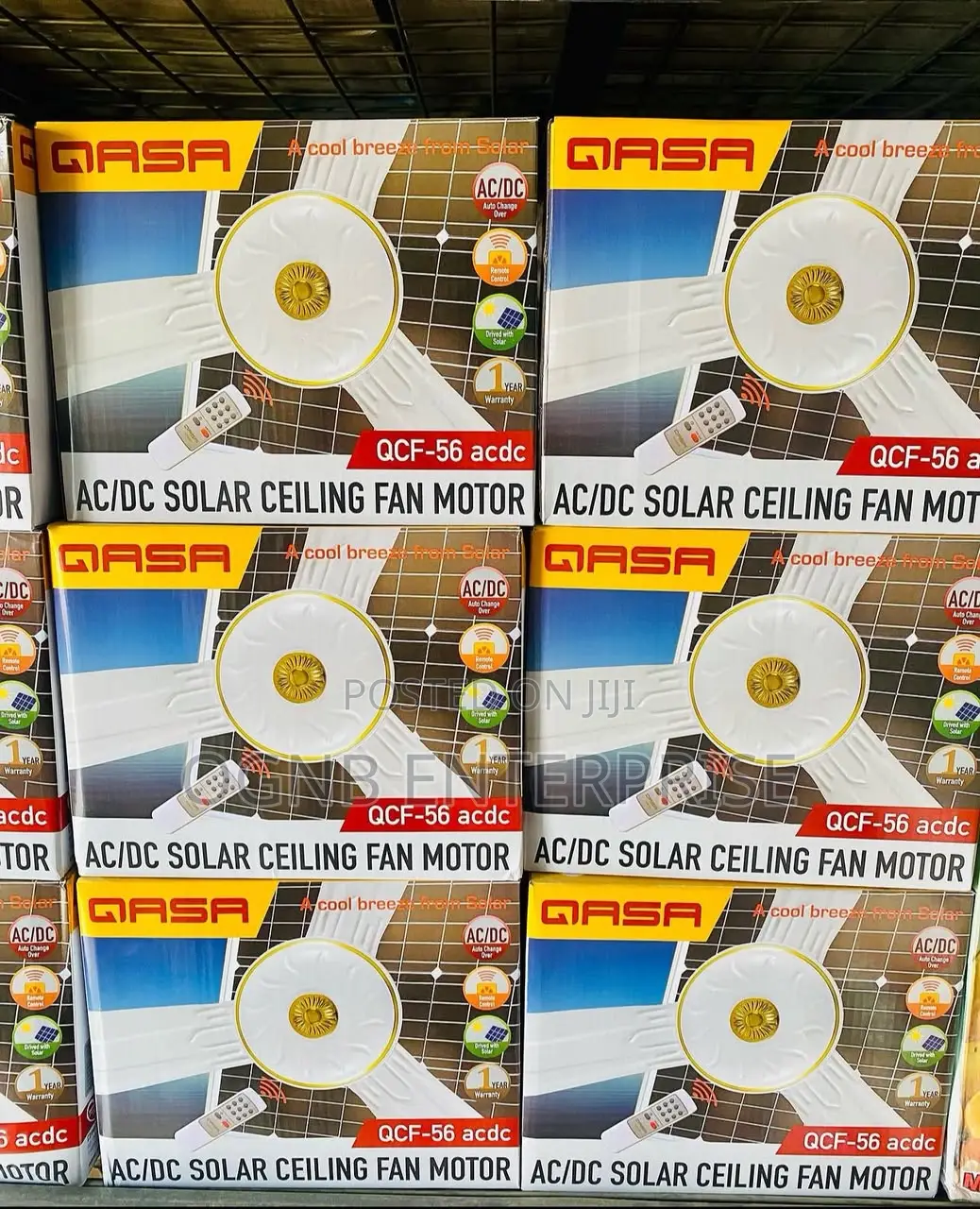 Qasa AC/Dc 56" Ceiling Fan