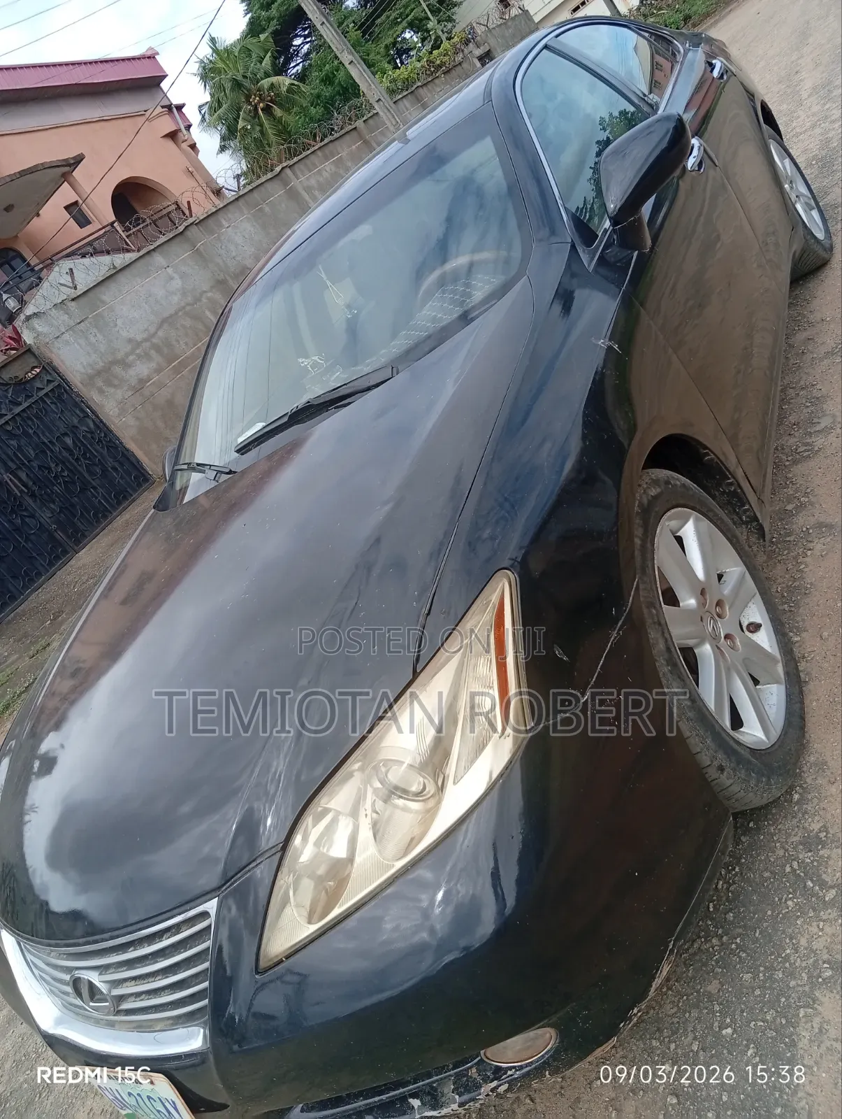 Lexus ES 350 2009 Black
