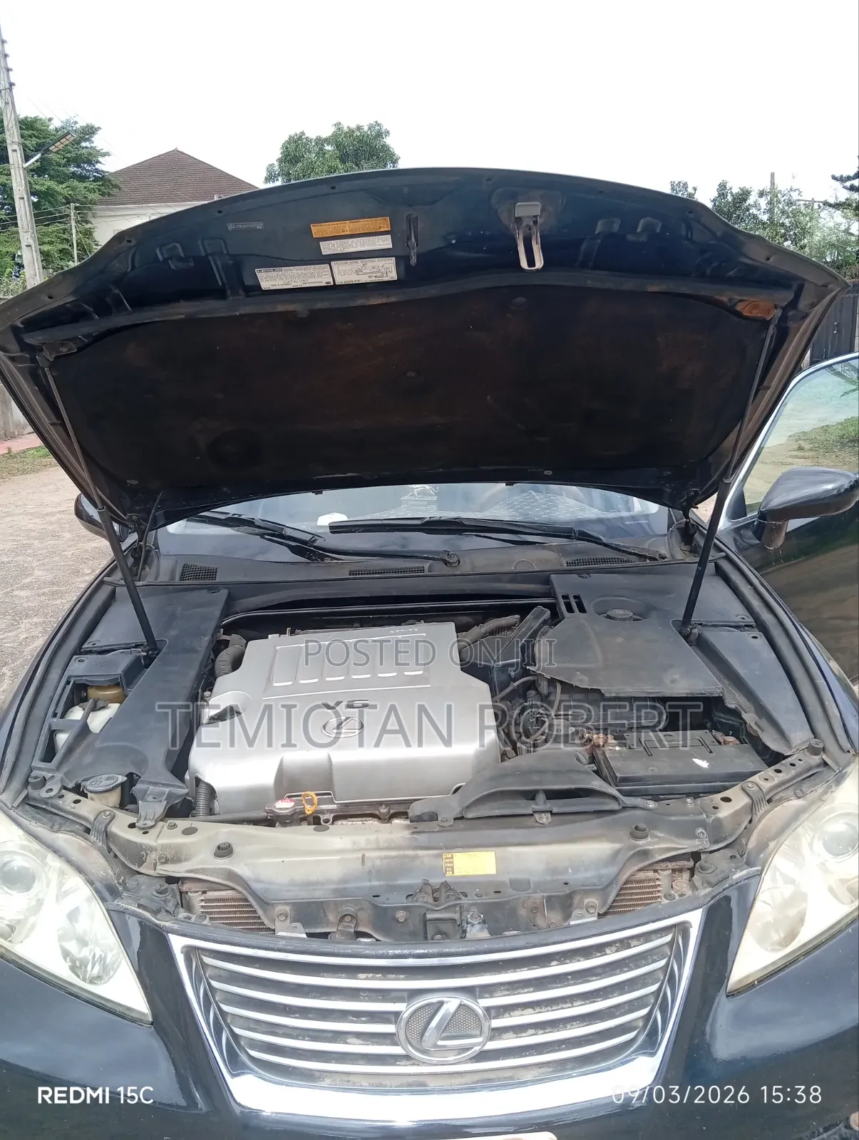 Lexus ES 350 2009 Black