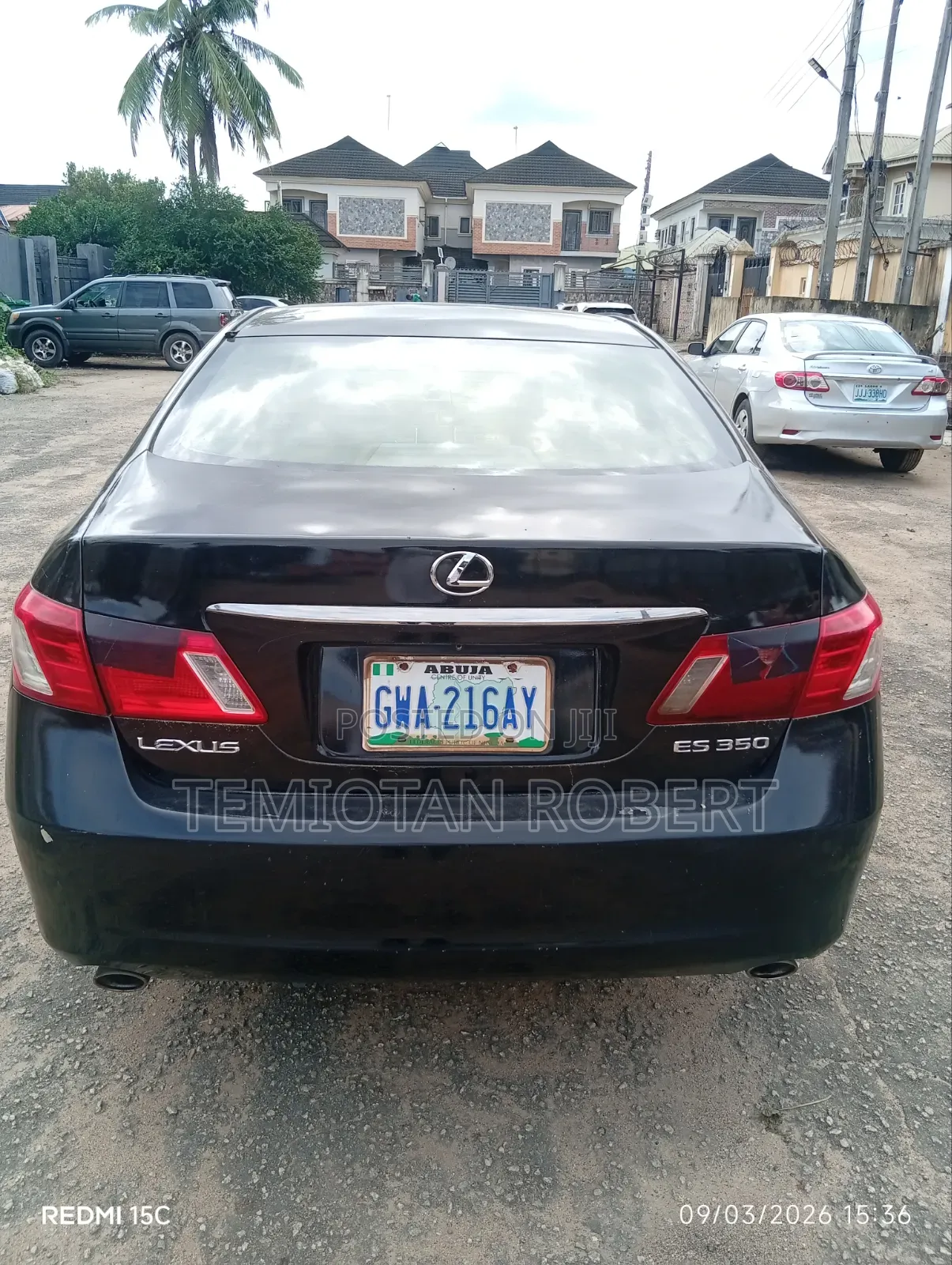 Lexus ES 350 2009 Black