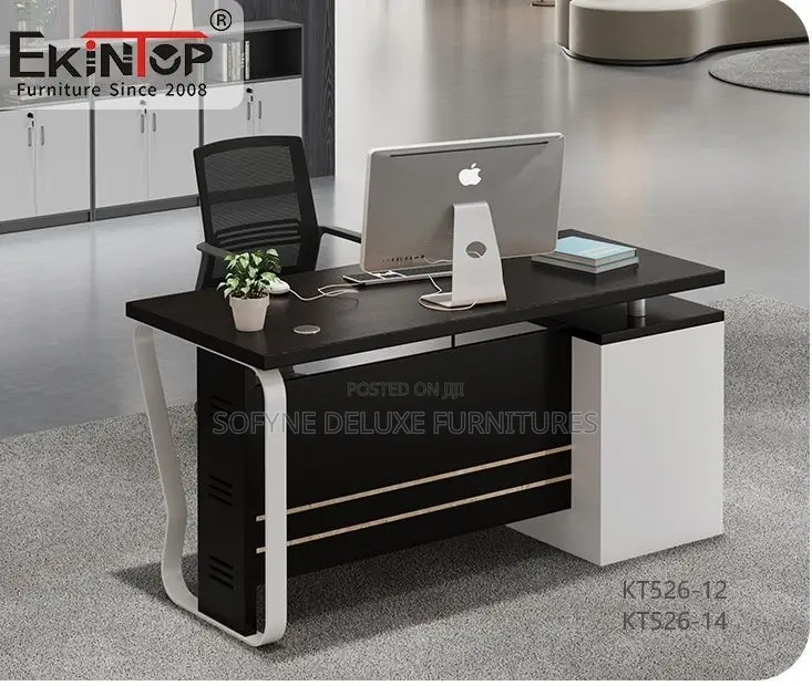 Black and White Office/Room Table