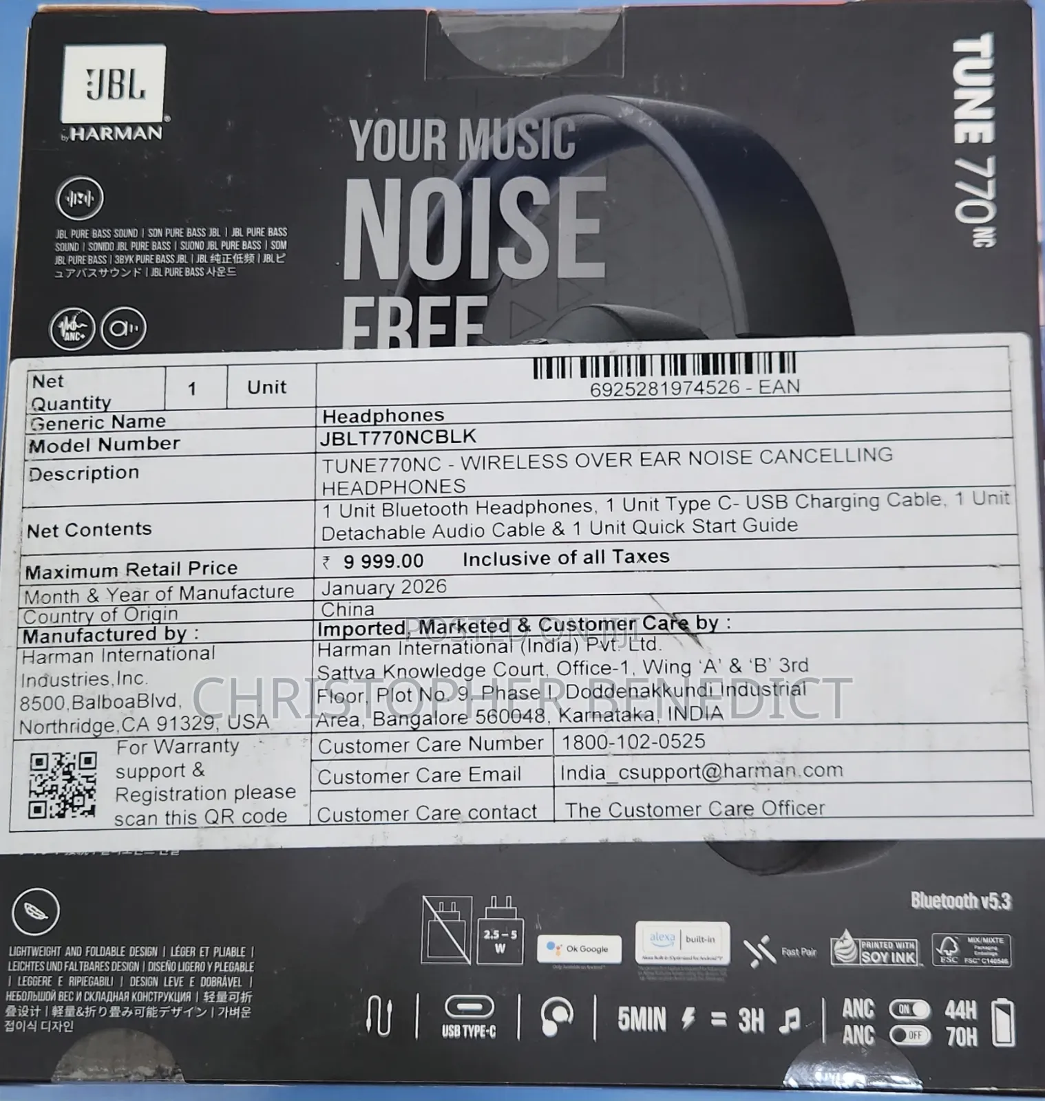 JBL Tune 770