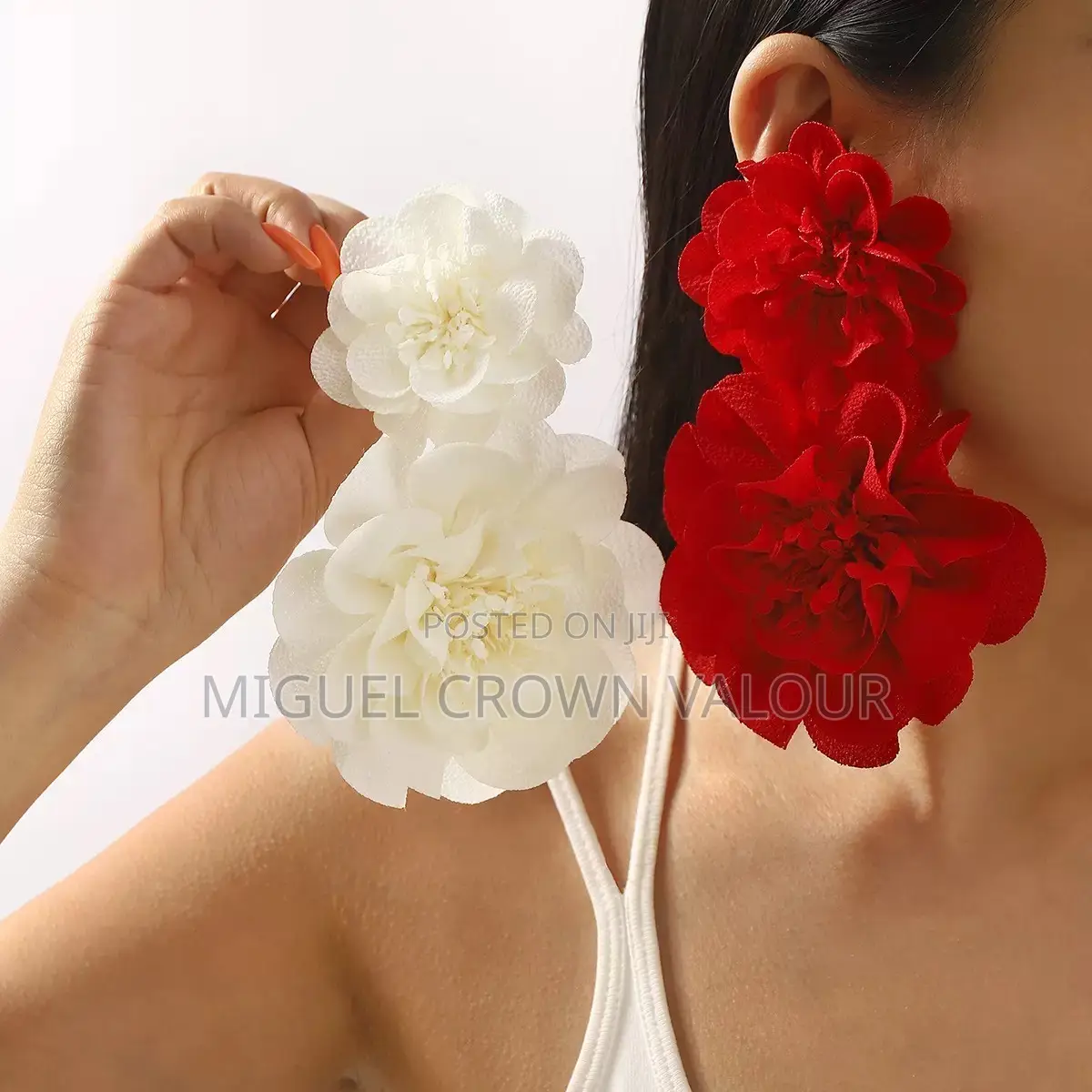 Lovely Drop Floral Earrings