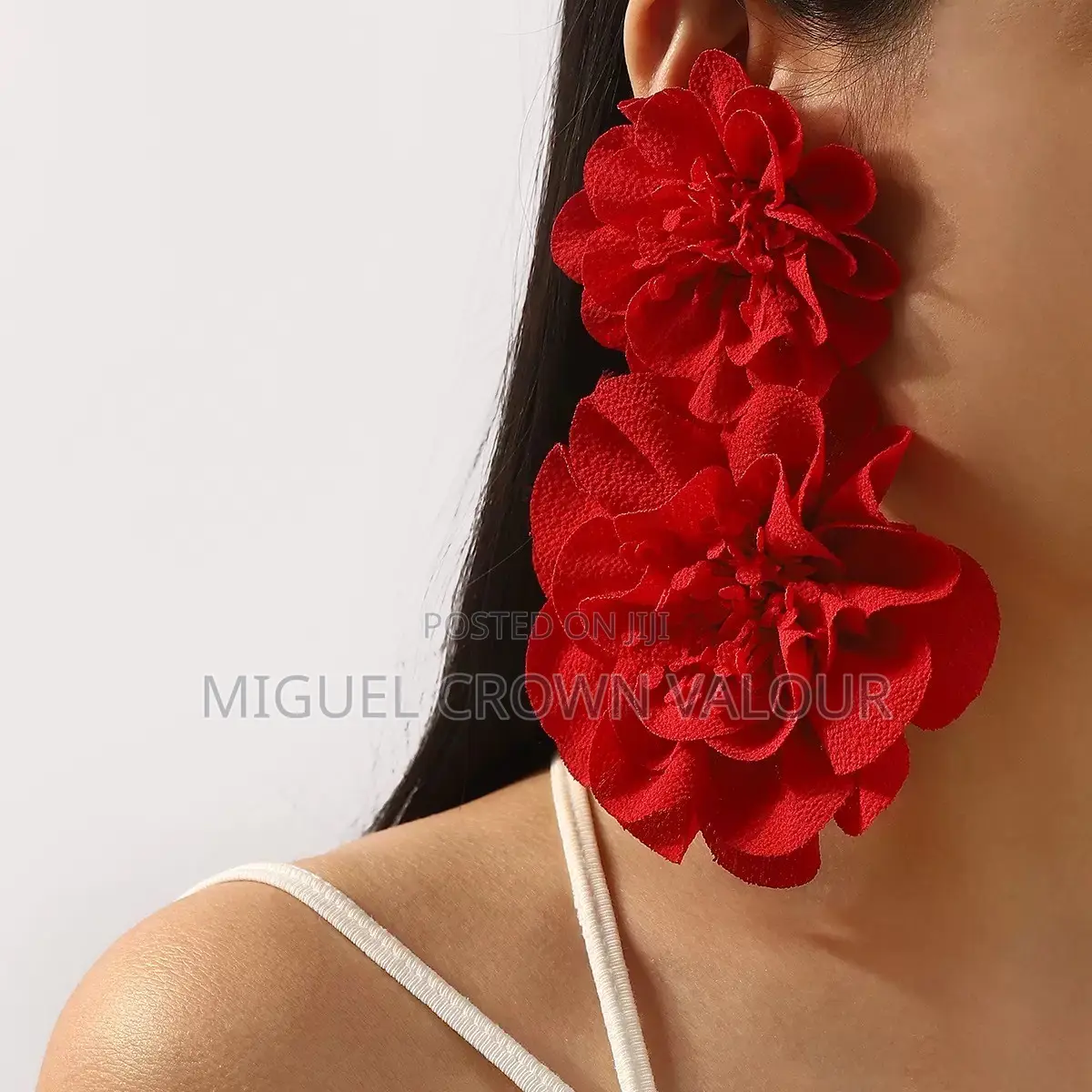 Lovely Drop Floral Earrings