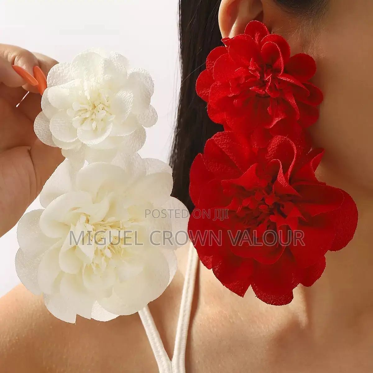 Lovely Drop Floral Earrings