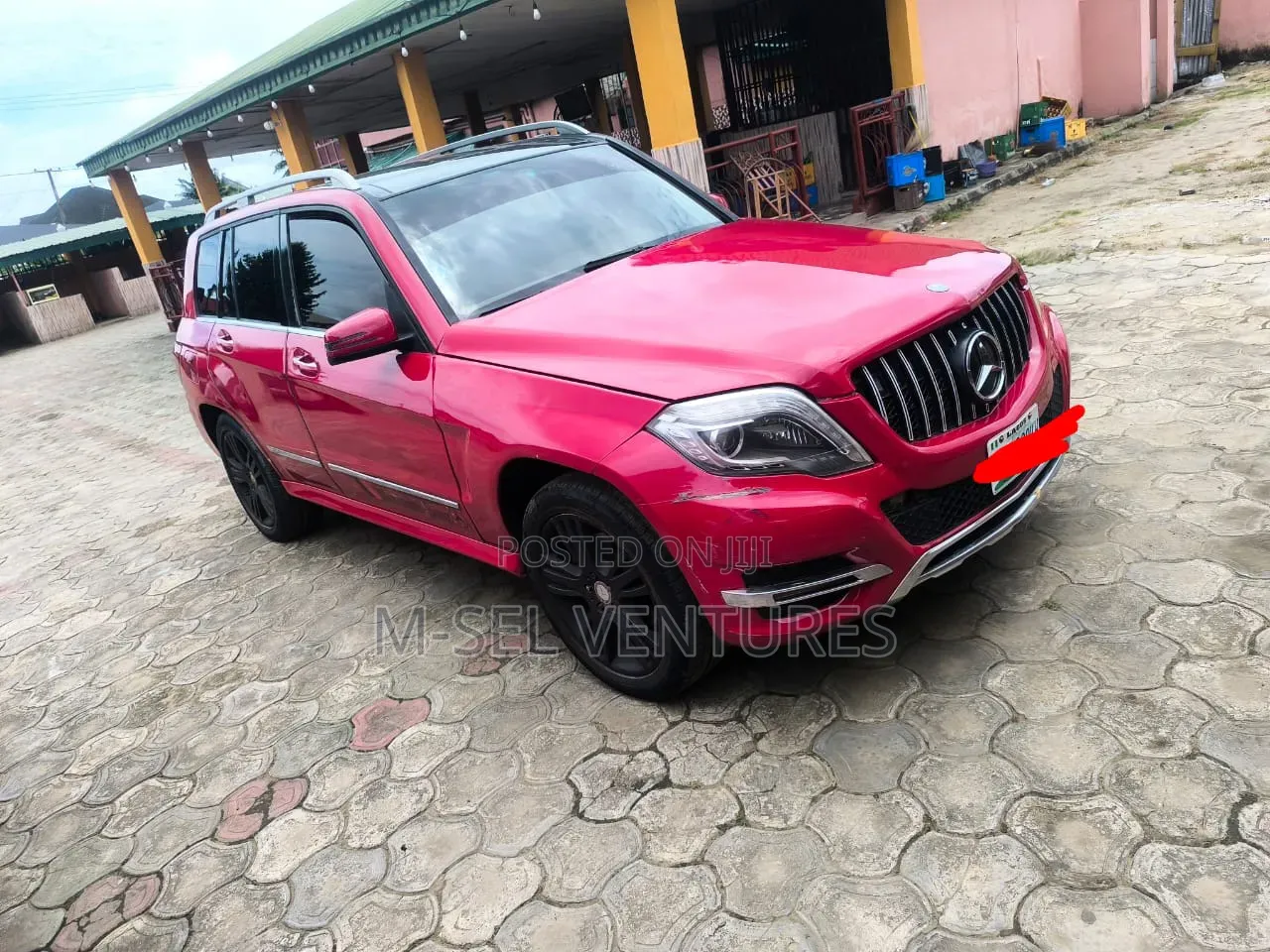Mercedes-Benz GLK-Class 2014 Red