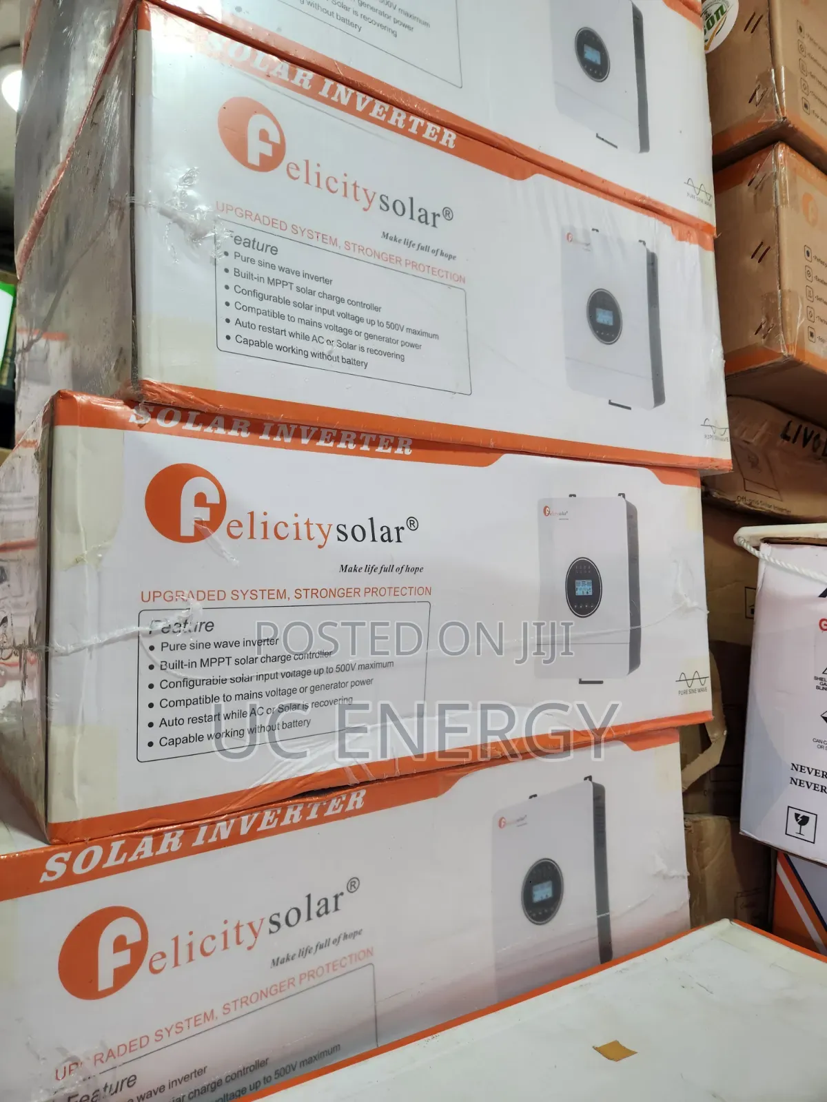 6kva 48v Felicity Solar Inverter Hybrid Ivem