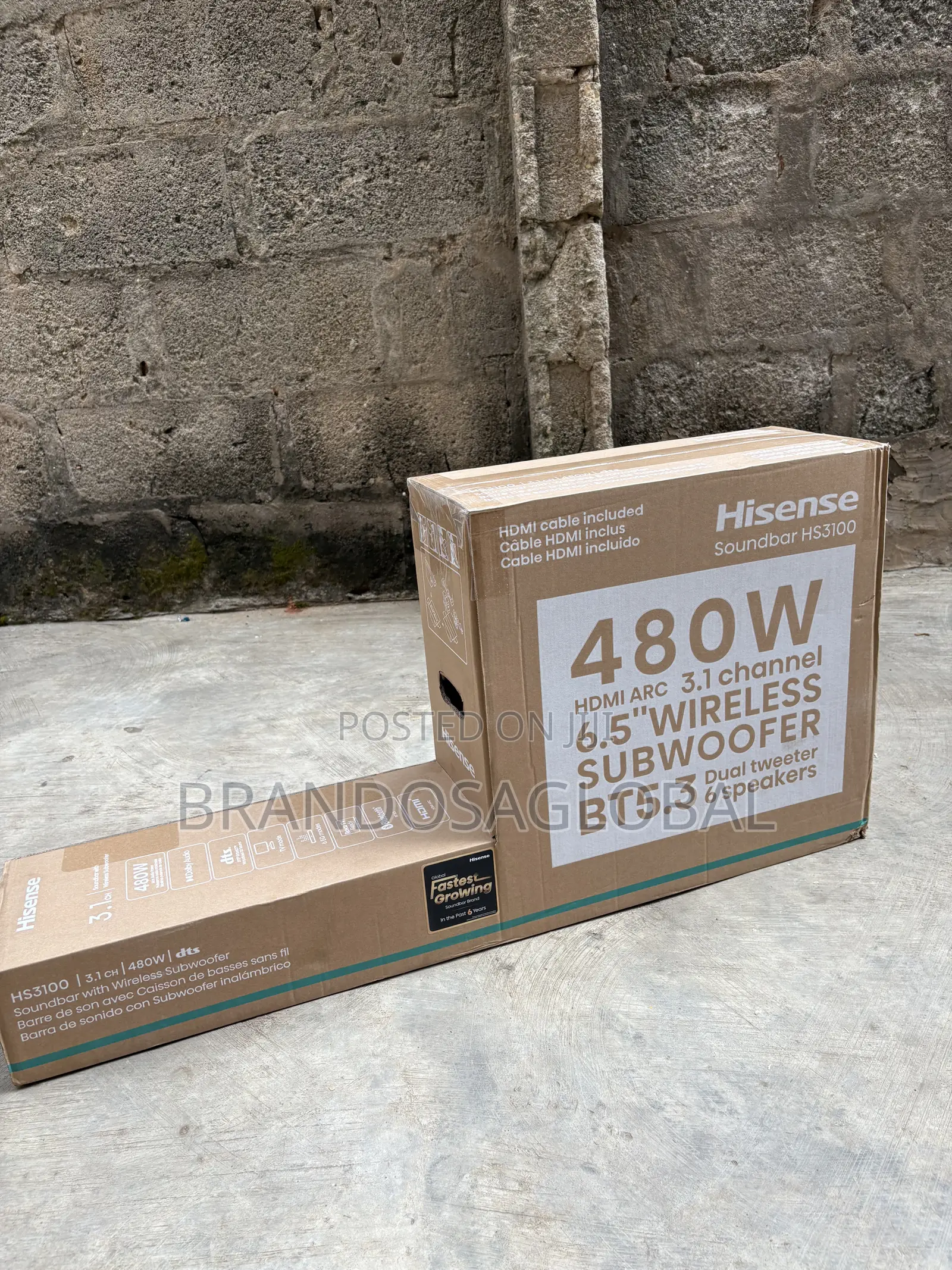 Hisense HS3100 480W High Power Audio System